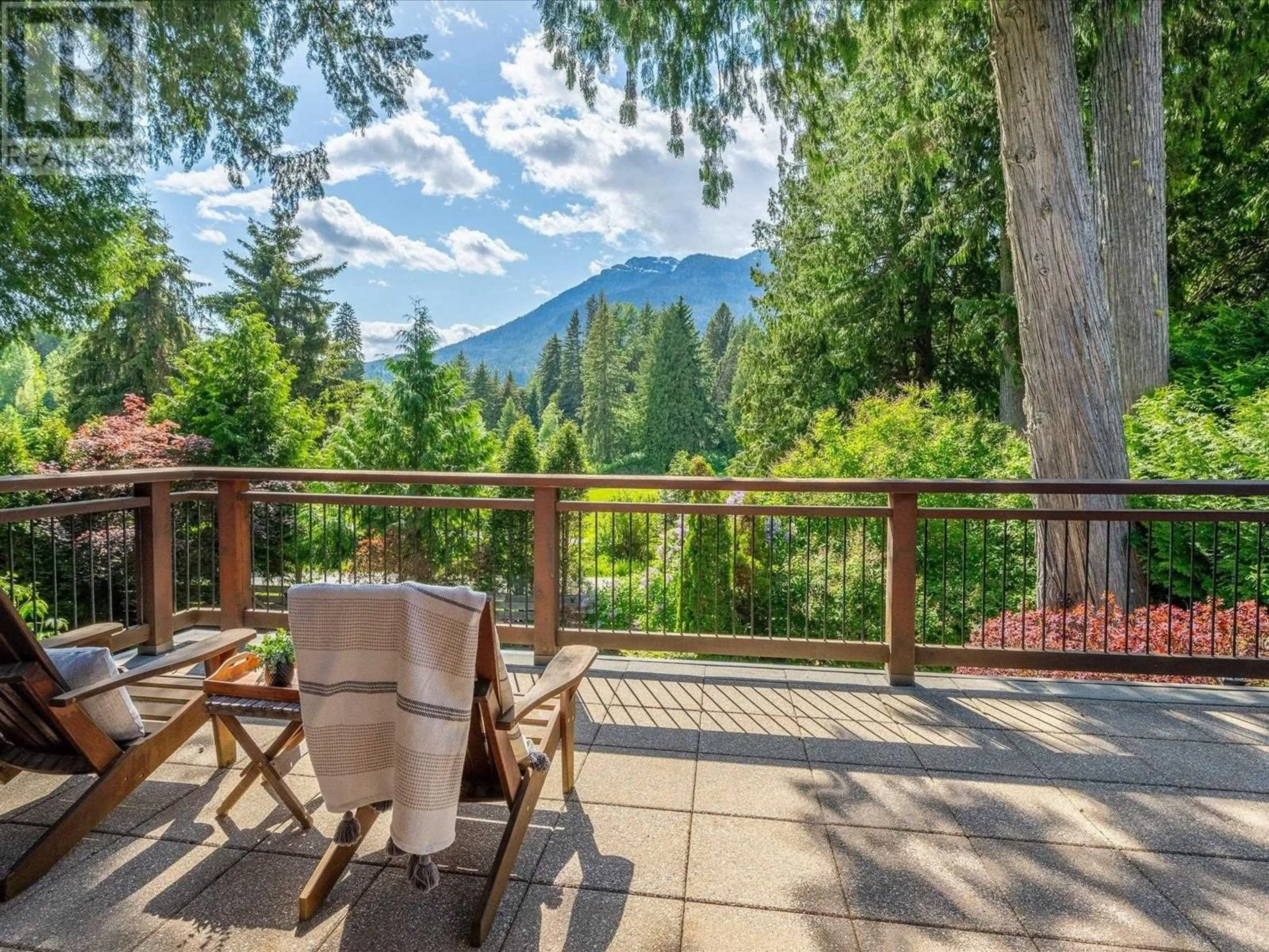 Patio, forest/trees view for 6557 BALSAM WAY, Whistler British Columbia V8E0C5