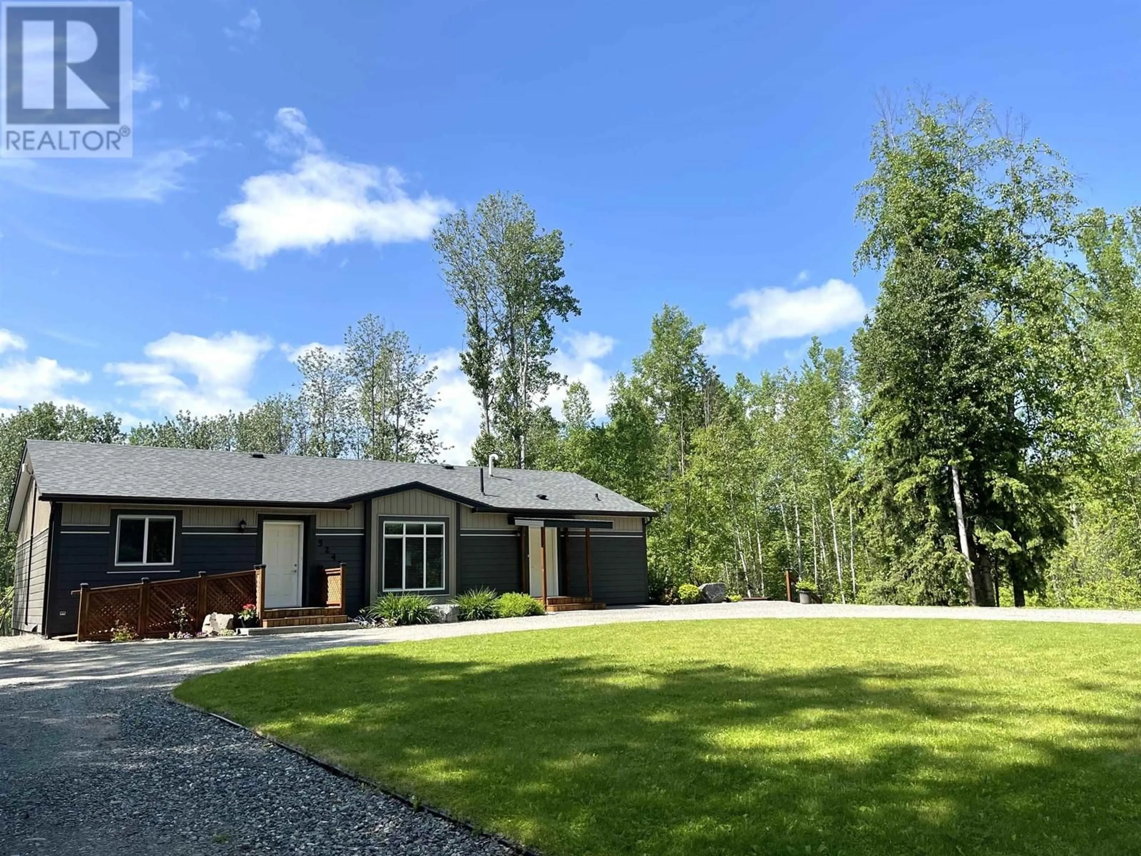 A pic from outside/outdoor area/front of a property/back of a property/a pic from drone, unknown for 5243 4TH AVENUE, Hazelton British Columbia V0J1Y1