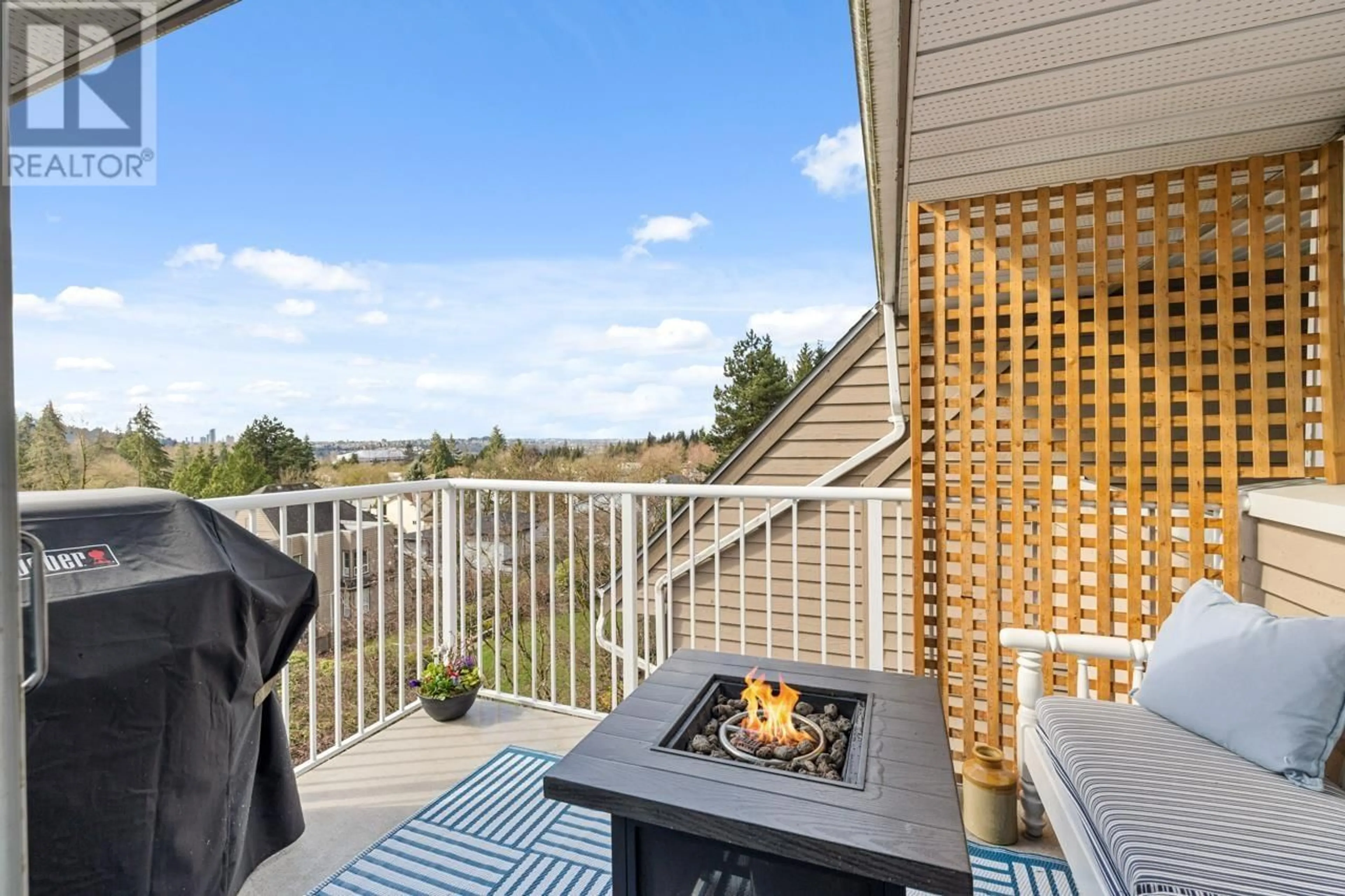 Patio, water/lake/river/ocean view for 610 - 1000 BOWRON COURT, North Vancouver British Columbia V7H2W1