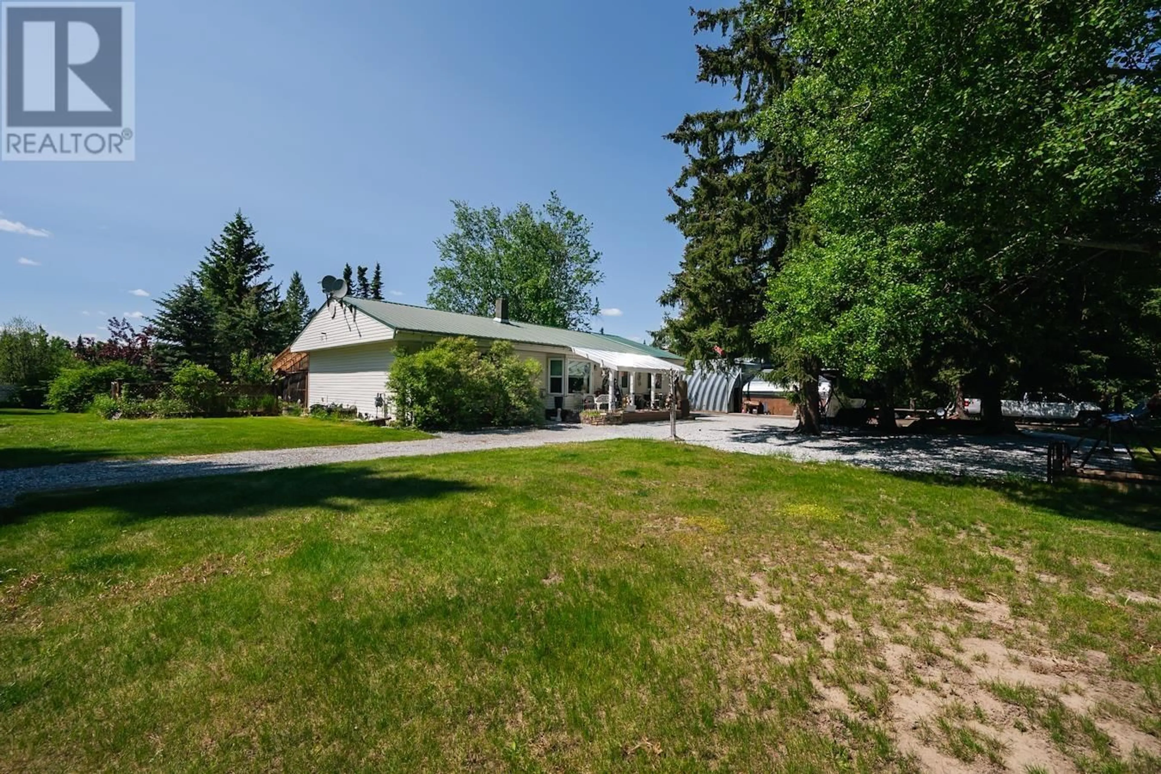 A pic from outside/outdoor area/front of a property/back of a property/a pic from drone, unknown for 12255 LOWER MUD RIVER ROAD, Prince George British Columbia V2N5C3