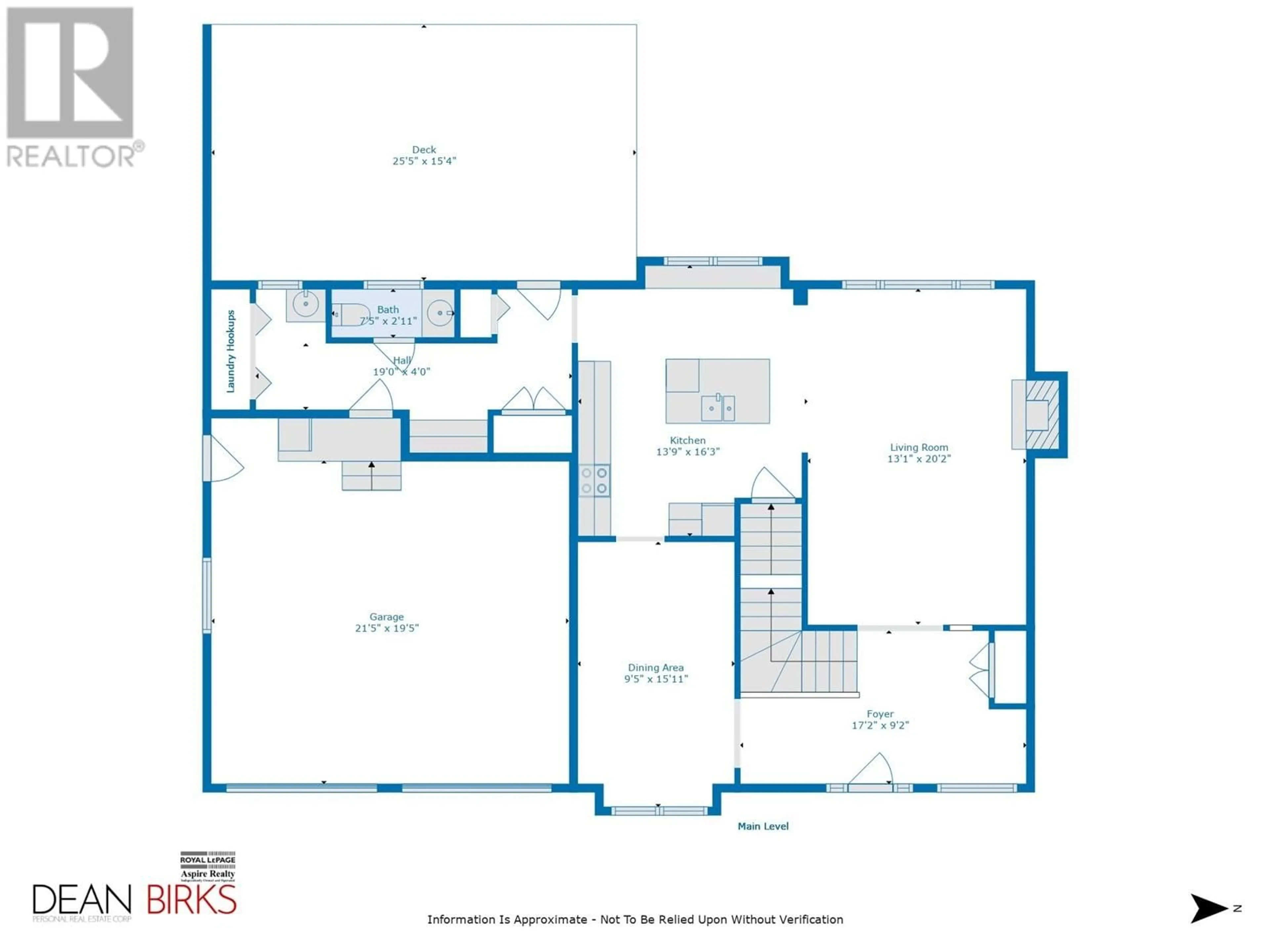 Floor plan for 7621 LOEDEL CRESCENT, Prince George British Columbia V2N0A5