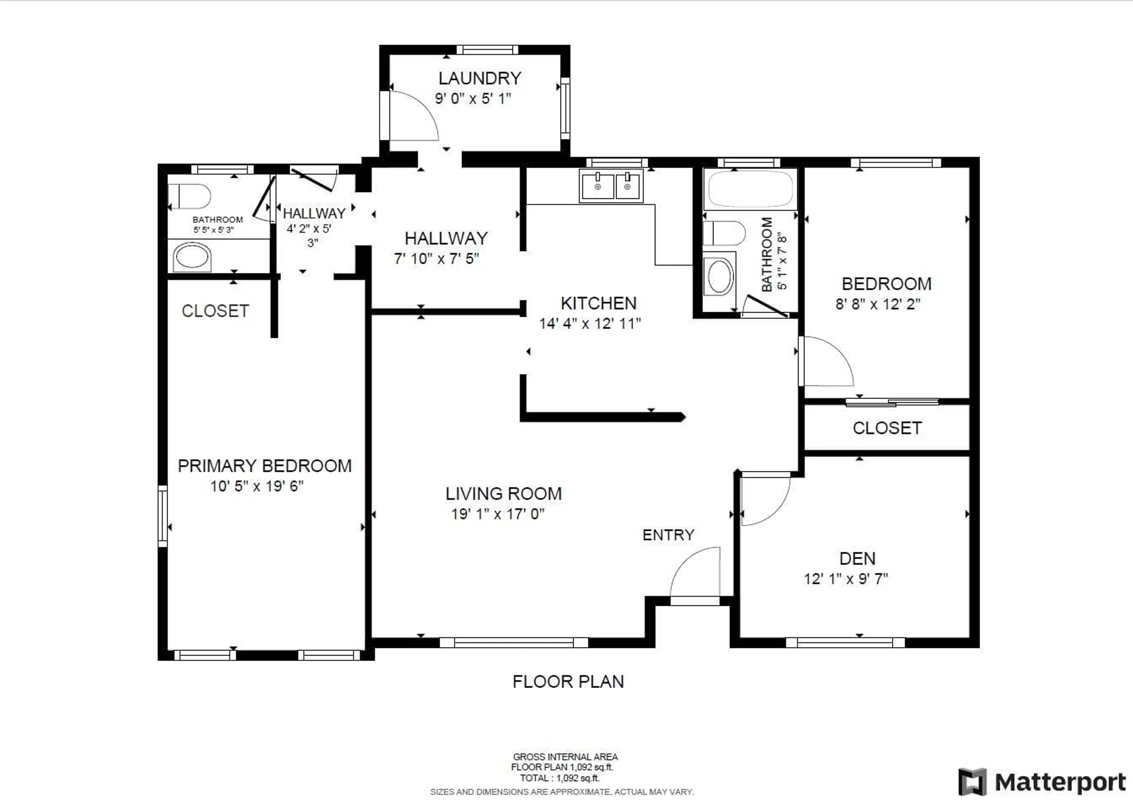 Floor plan for 15463 16A, Surrey British Columbia V4A1T2