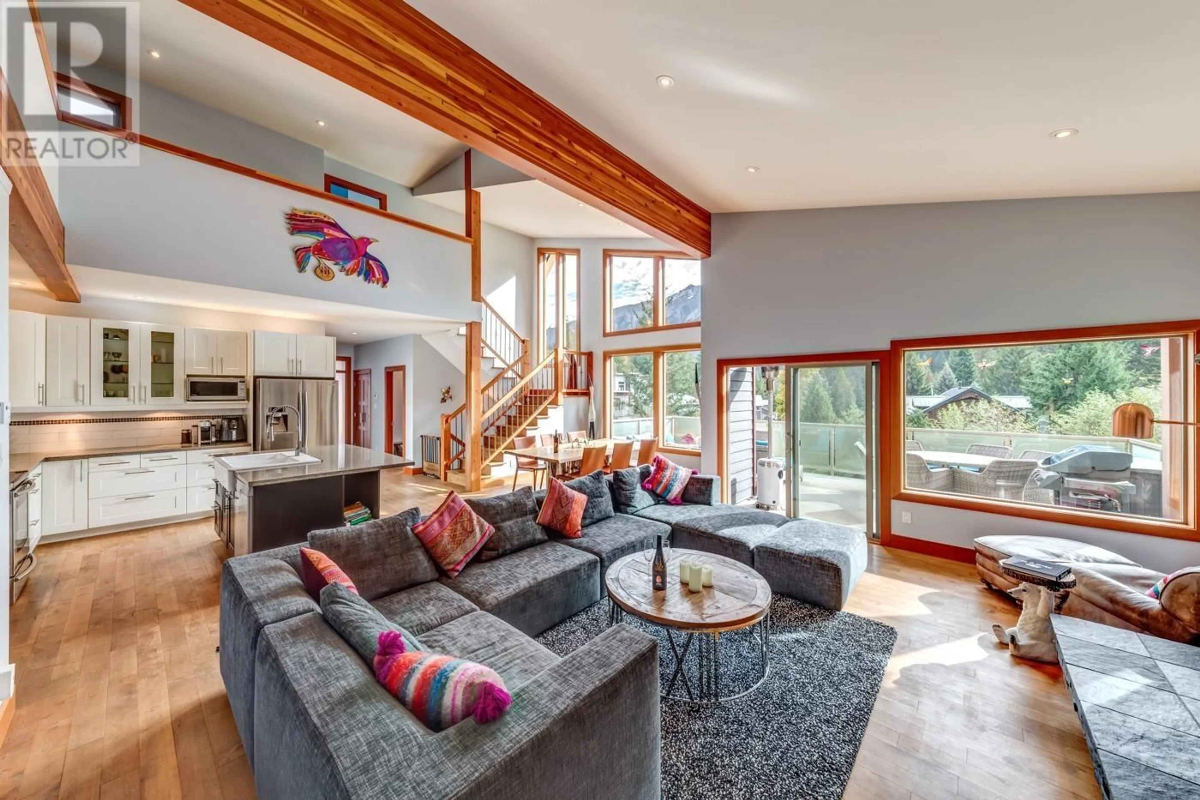 Living room with furniture, unknown for 7457 DOGWOOD STREET, Pemberton British Columbia V0N2L0