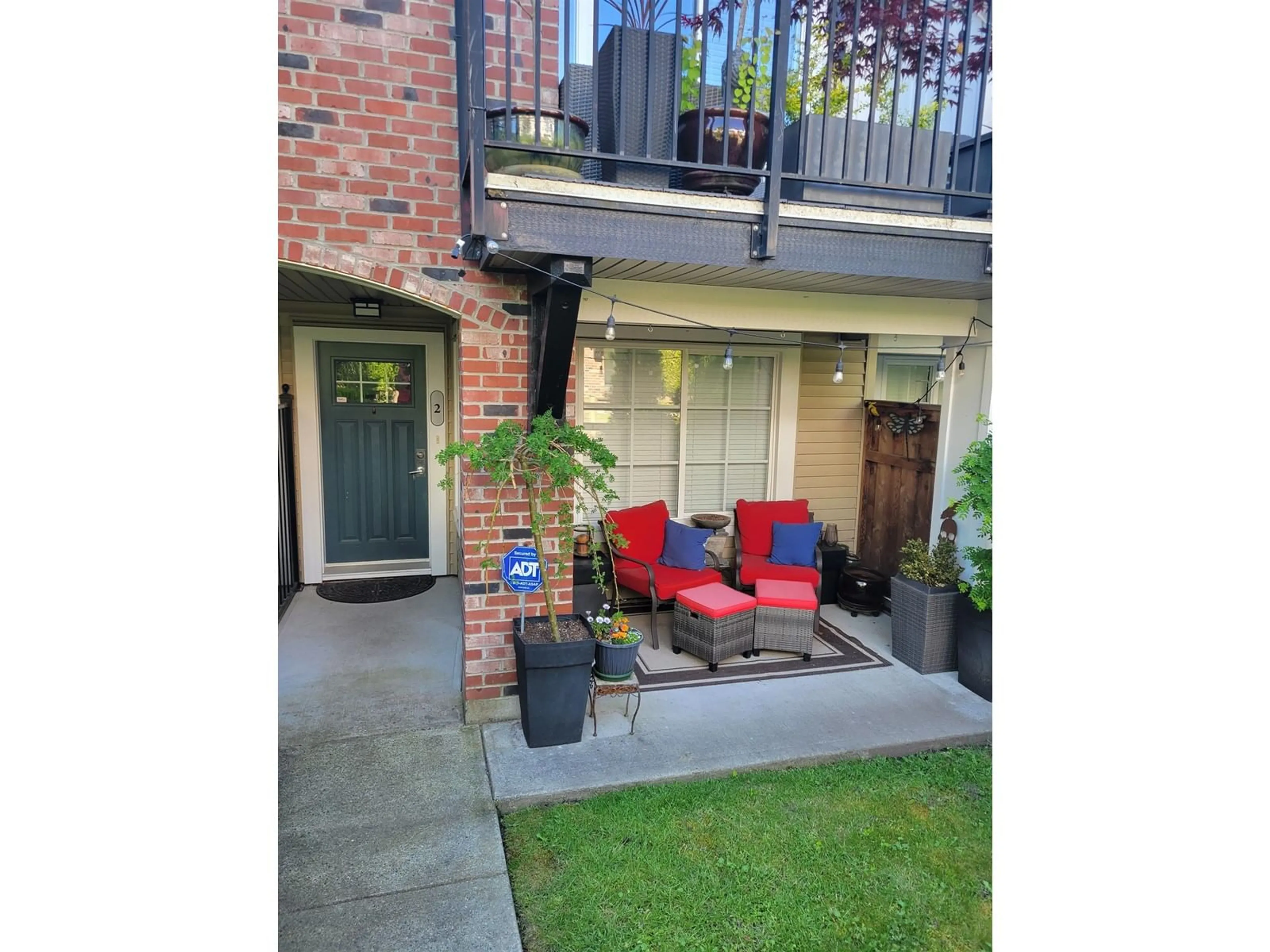 A pic from outside/outdoor area/front of a property/back of a property/a pic from drone, street for 2 - 2450 161A, Surrey British Columbia V3Z8K4