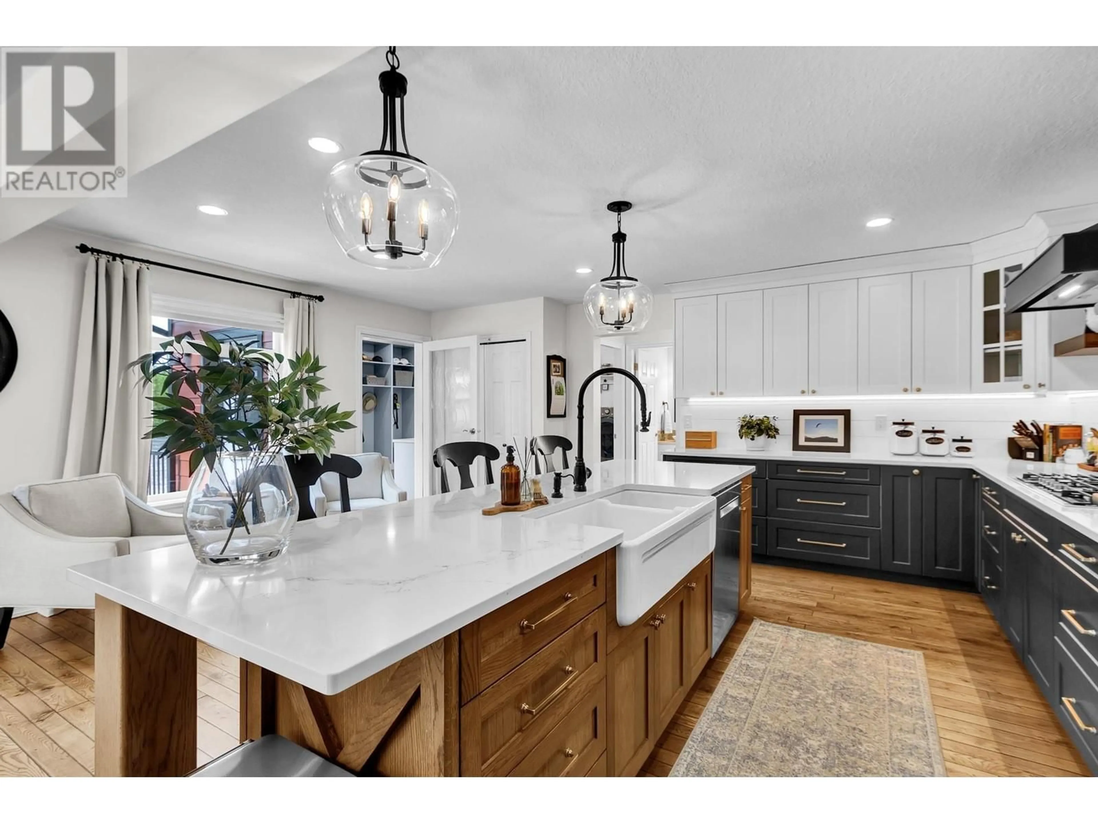 Open concept kitchen, ceramic/tile floor for 18575 HUGHES ROAD, Prince George British Columbia V2N6S2