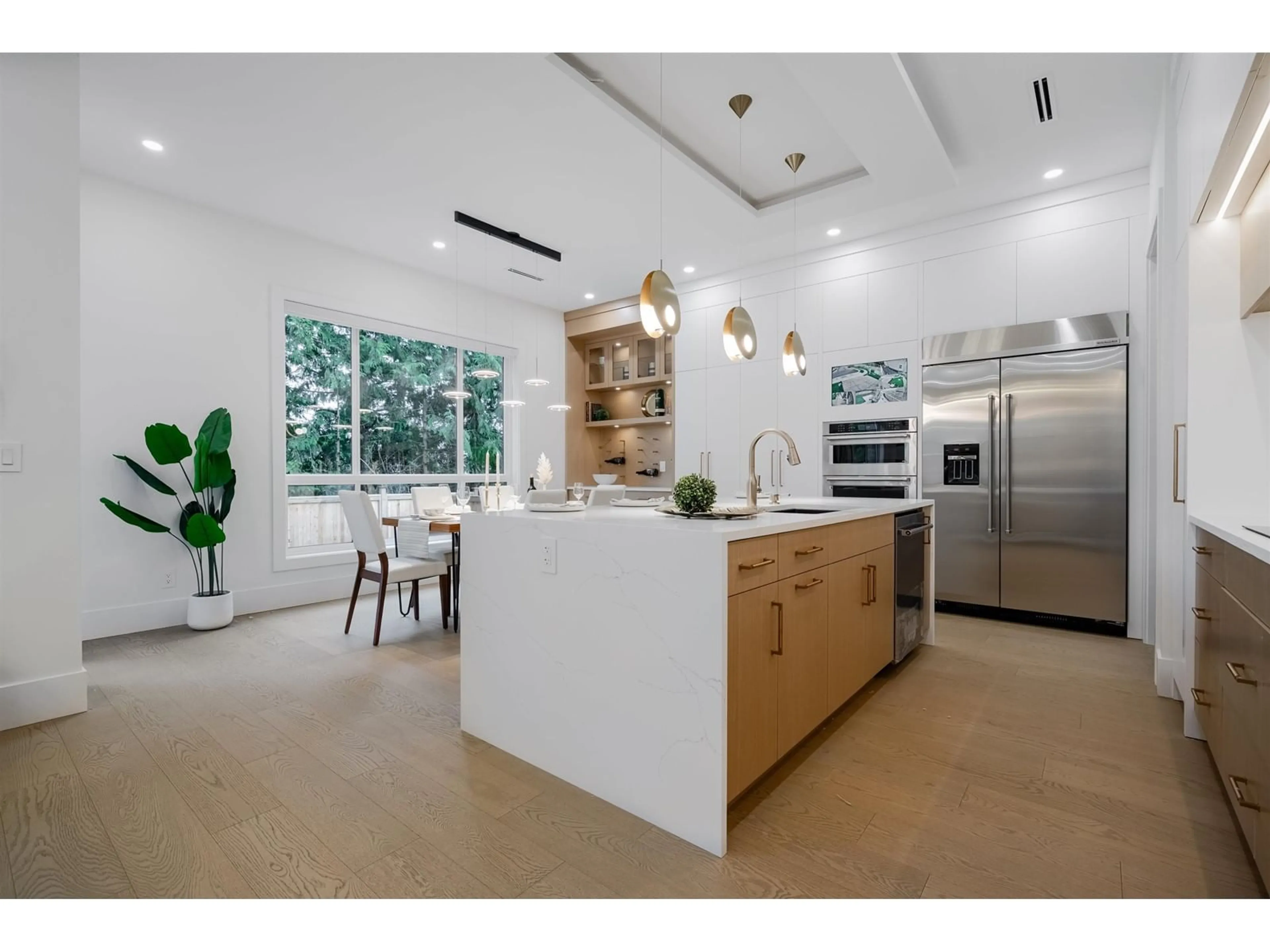 Open concept kitchen, ceramic/tile floor for 7158 204A, Langley British Columbia V2Y3S7