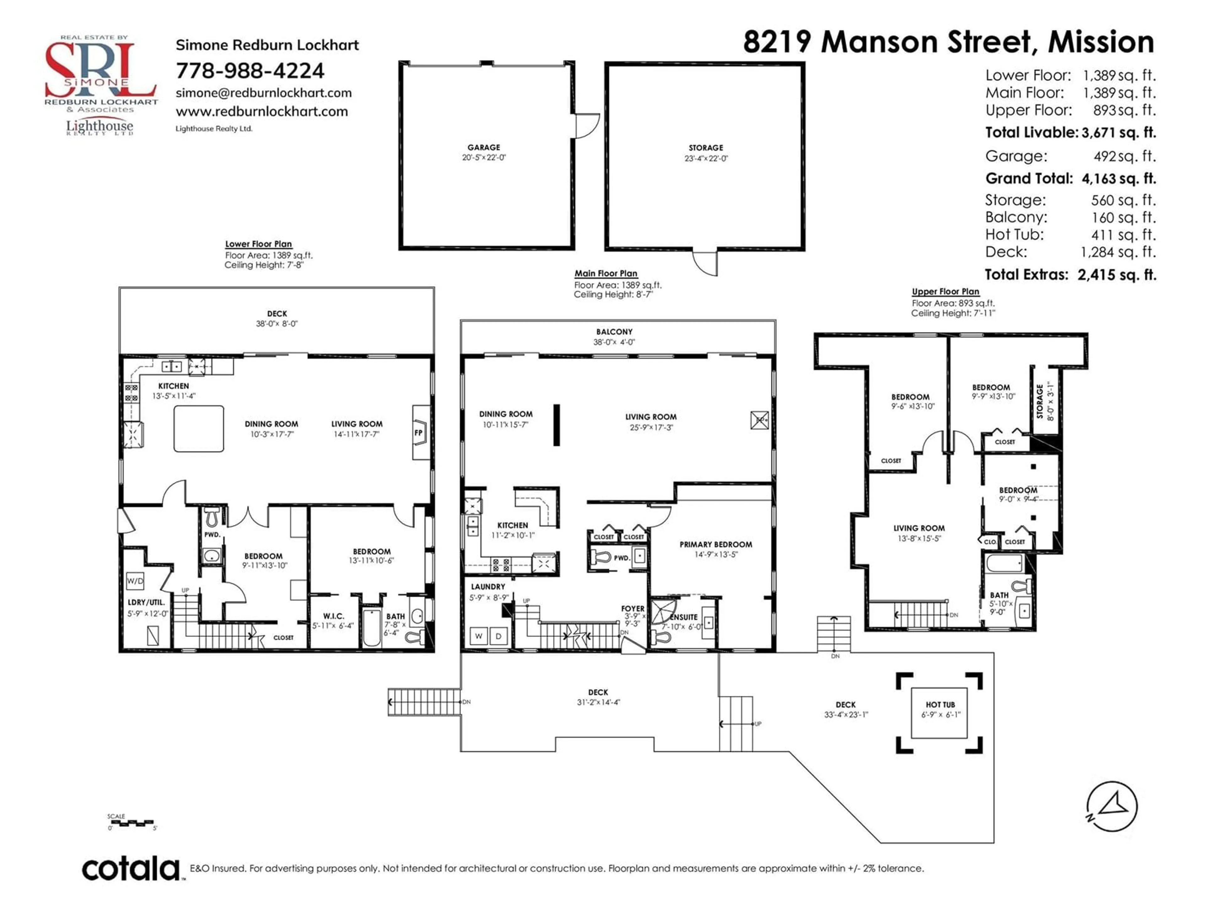 Floor plan for 8219 MANSON, Mission British Columbia V2V6P9