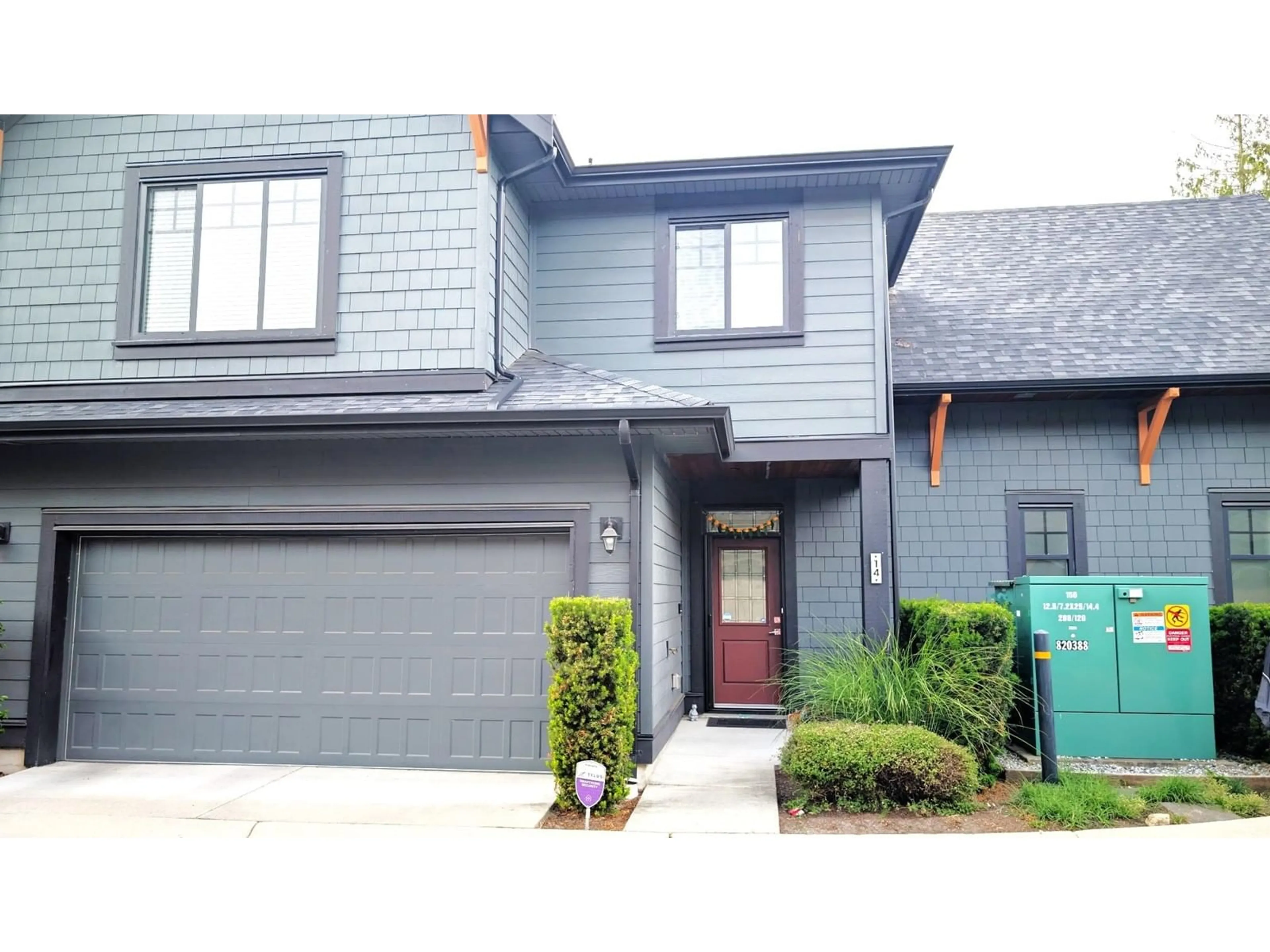 Home with brick exterior material, street for 14 - 8425 VENTURE, Surrey British Columbia V4N6S5