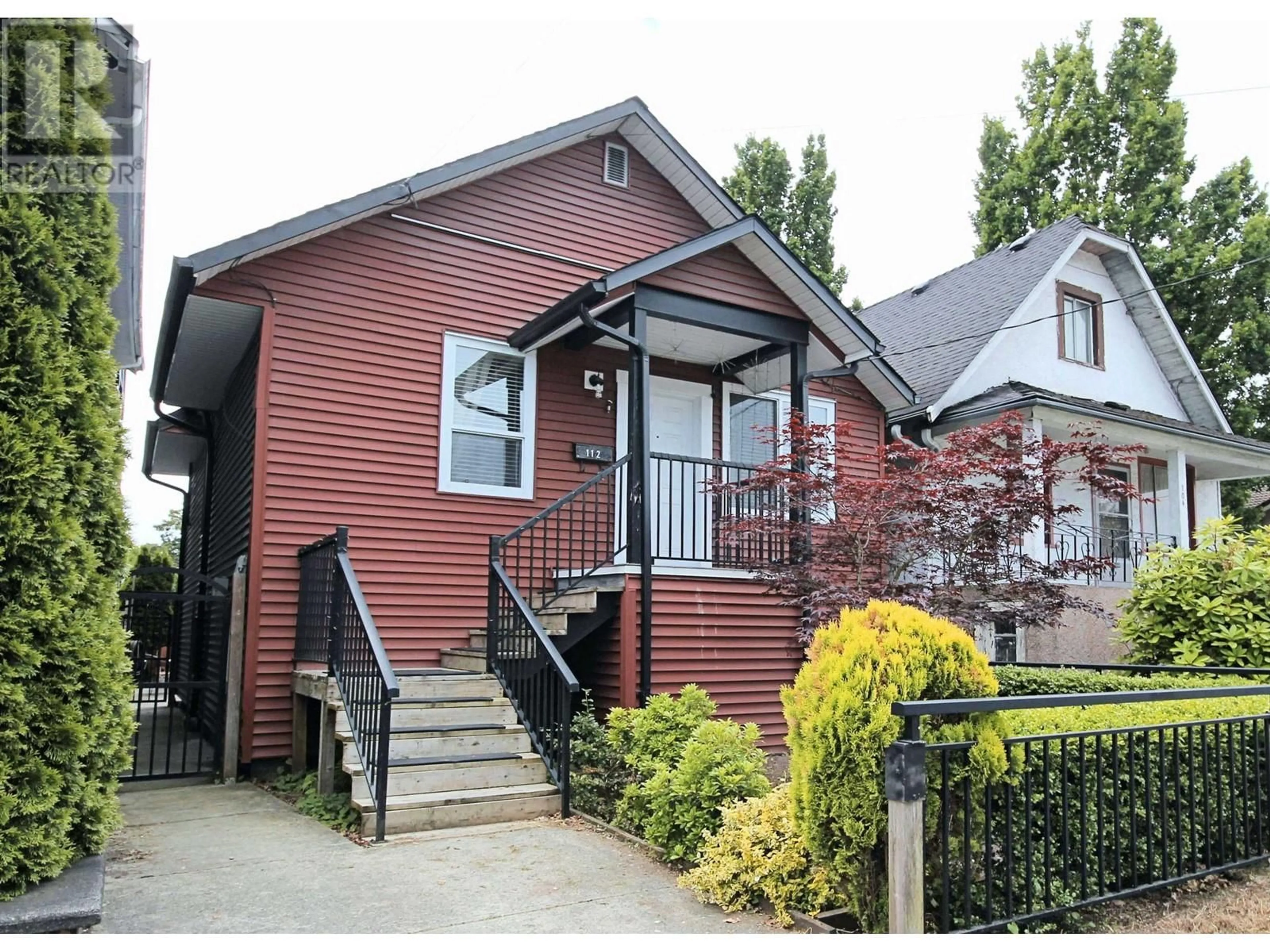 Home with vinyl exterior material, street for 112 KING EDWARD AVENUE, Vancouver British Columbia V5V2C1