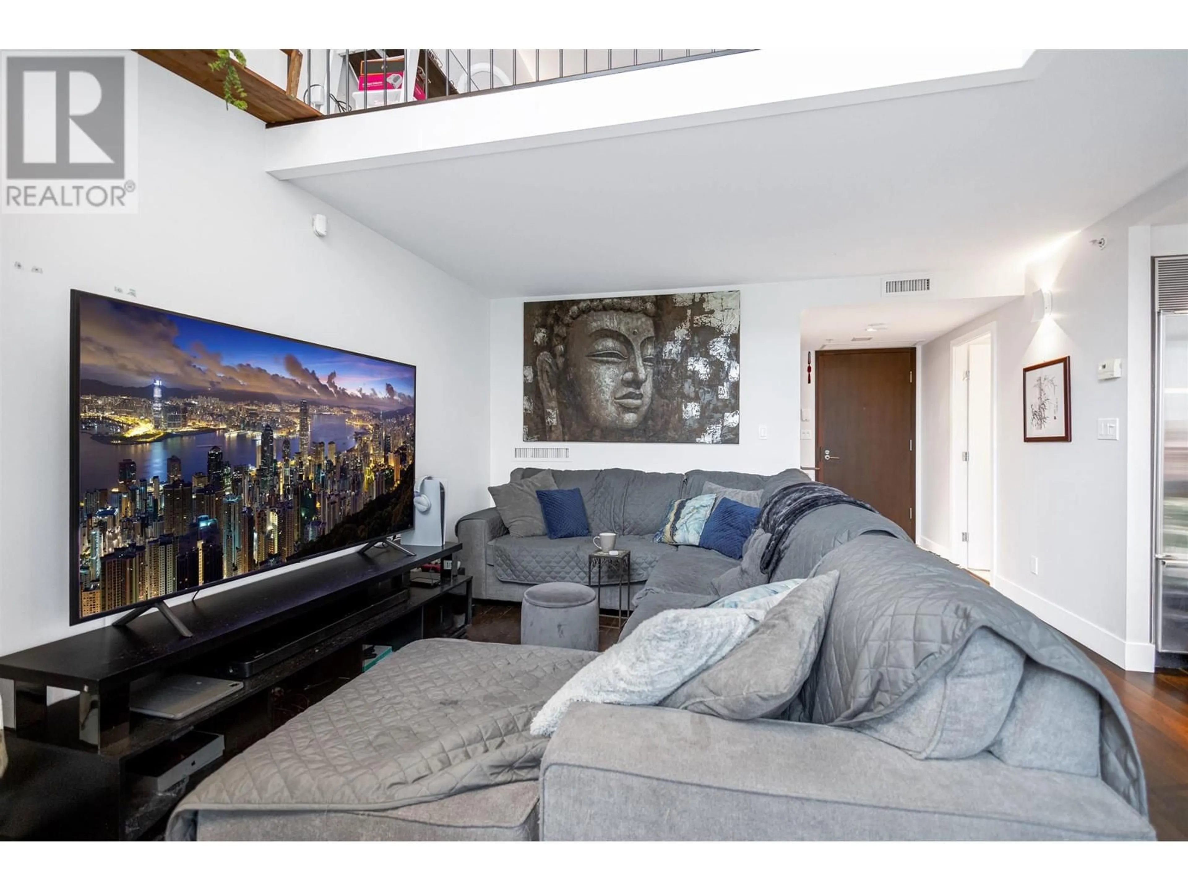 Living room with furniture, unknown for 407 - 499 BROUGHTON STREET, Vancouver British Columbia V6G3K1