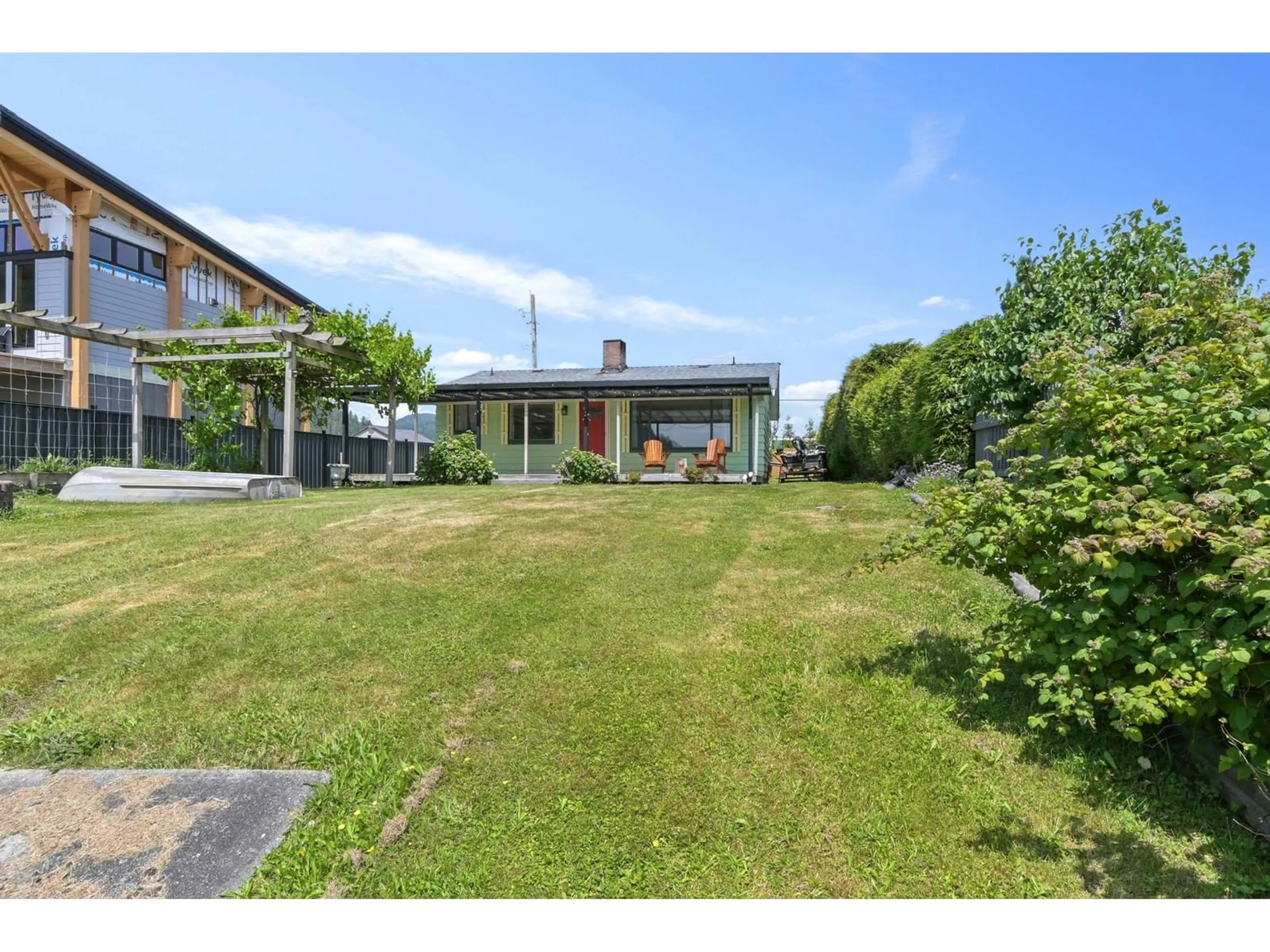 A pic from outside/outdoor area/front of a property/back of a property/a pic from drone, street for 35256 SWARD, Mission British Columbia V2V7H2