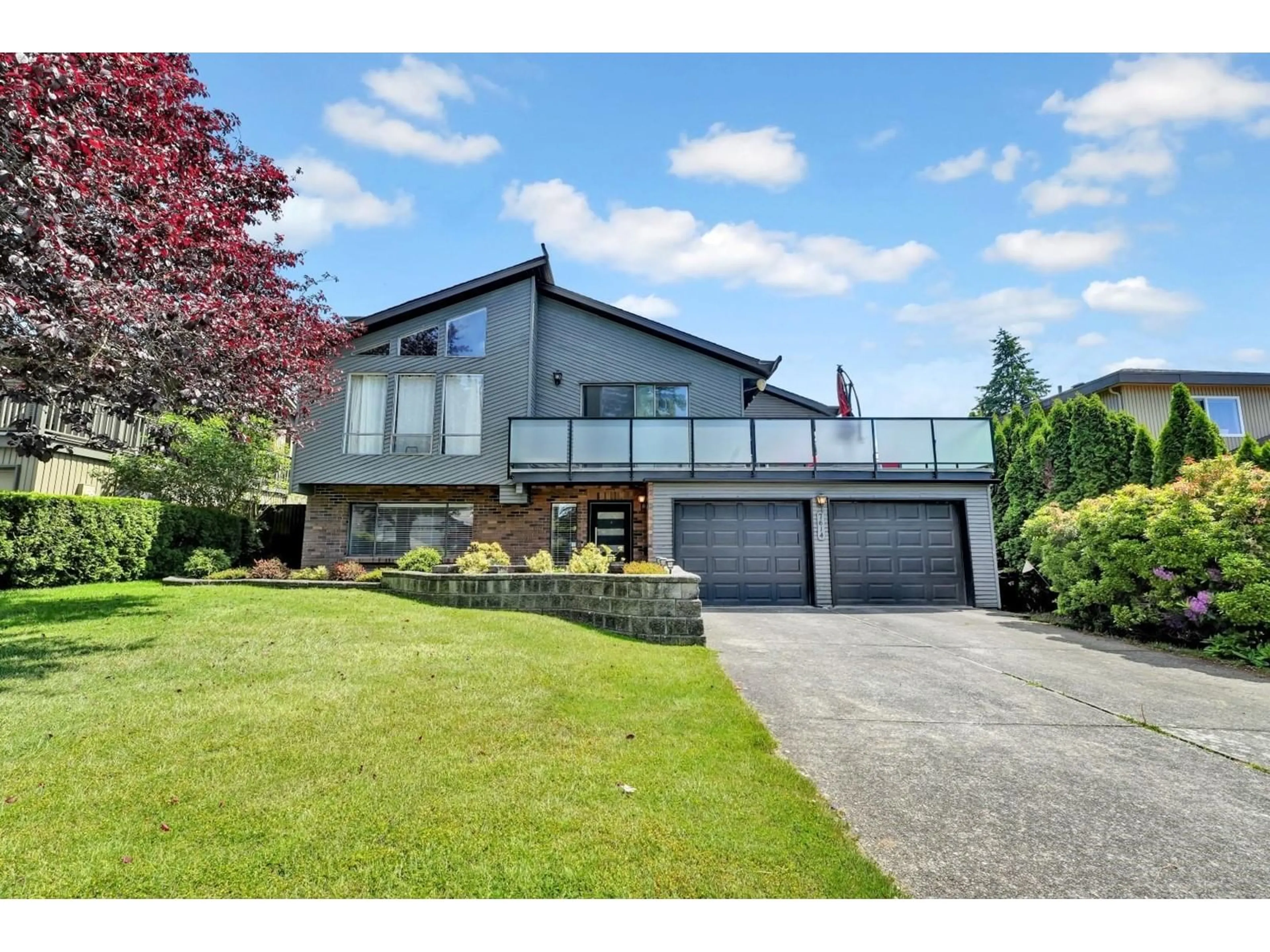 Home with vinyl exterior material, street for 7614 CARNABY, Delta British Columbia V4C7X2