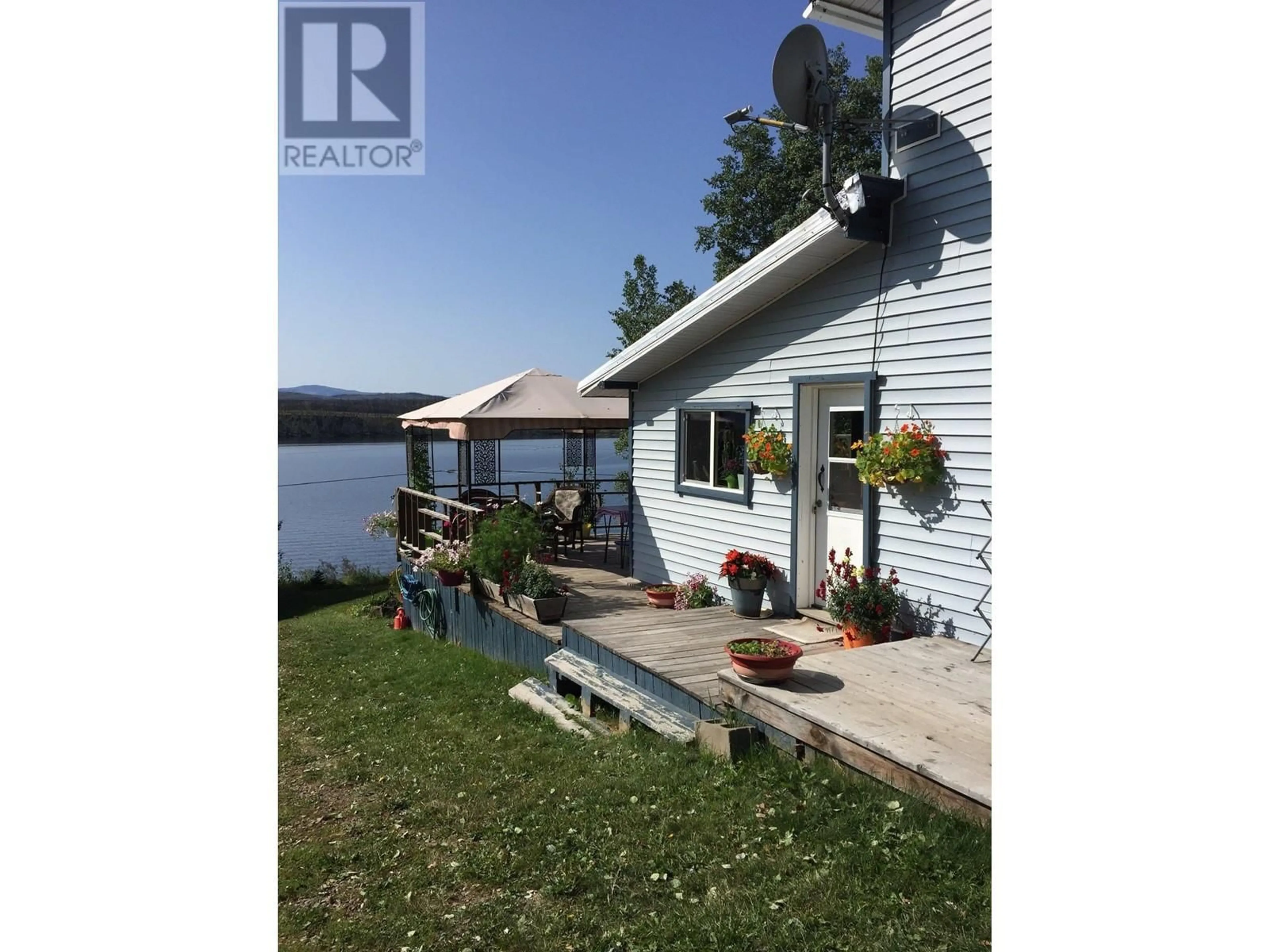 Patio, water/lake/river/ocean view for 50036 COLLEYMOUNT ROAD, Burns Lake British Columbia V0J1E2