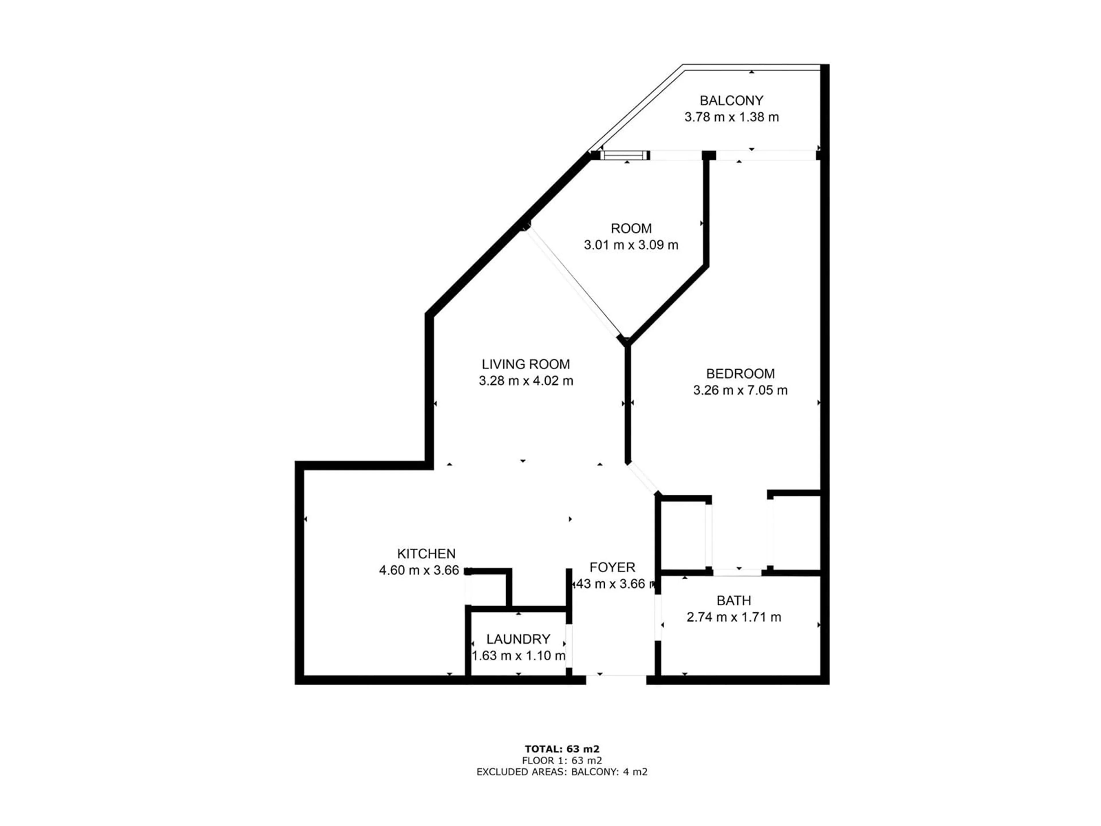 Floor plan for 207 - 12130 80, Surrey British Columbia V3W0V2