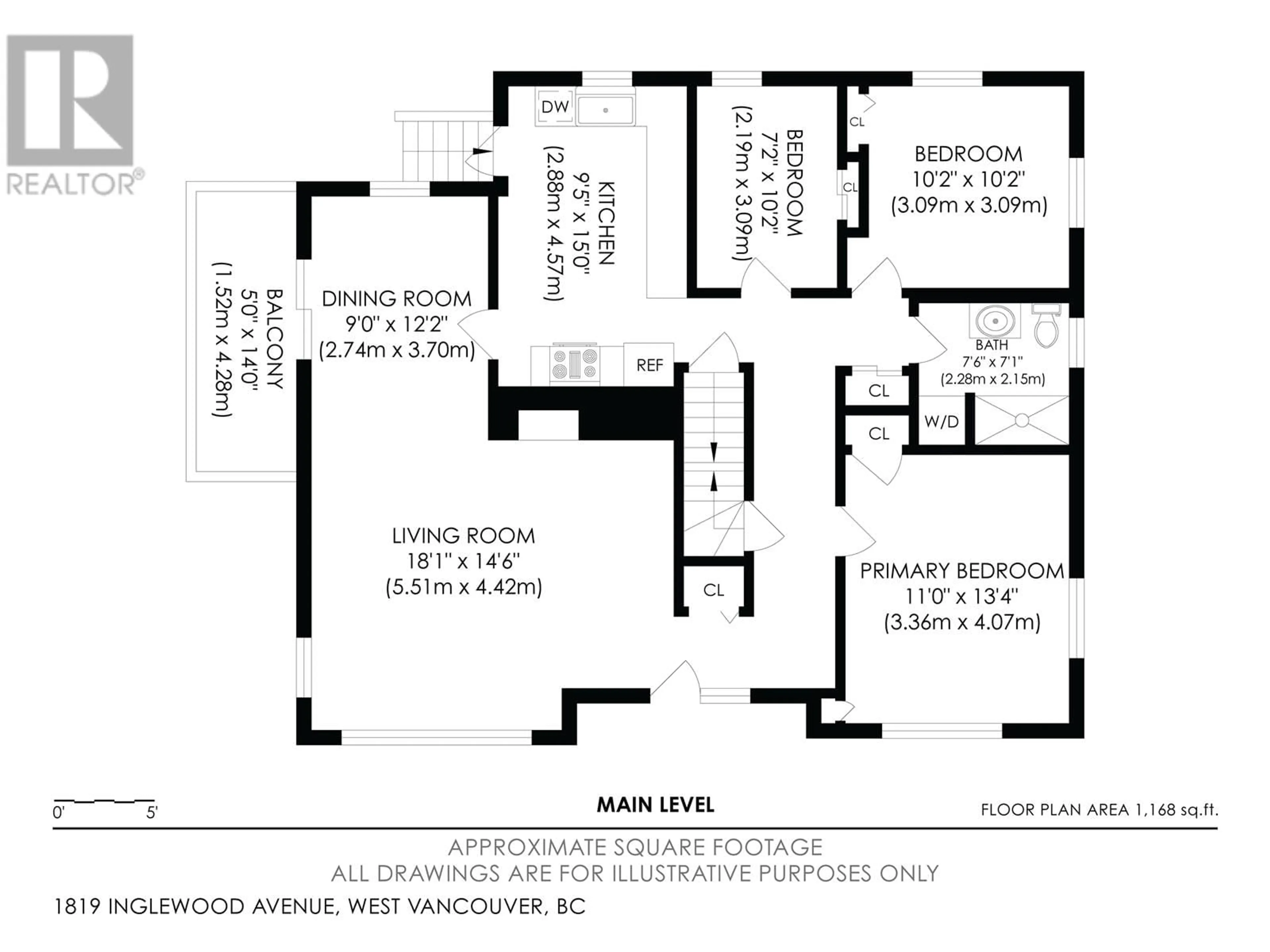 Floor plan for 1819 INGLEWOOD AVENUE, West Vancouver British Columbia V7V1Y8
