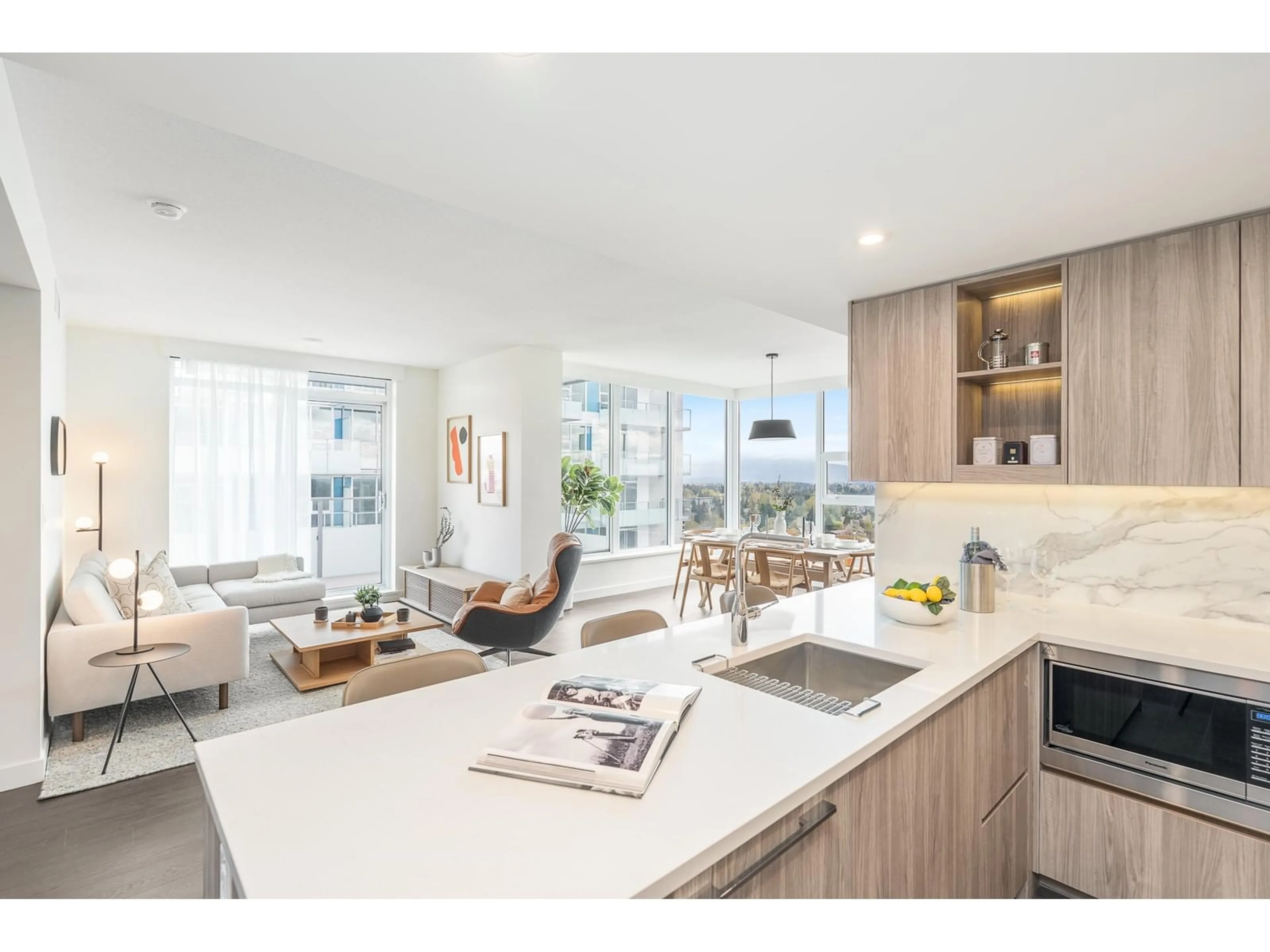 Open concept kitchen, unknown for 3702 - 13768 100, Surrey British Columbia V3T5X7
