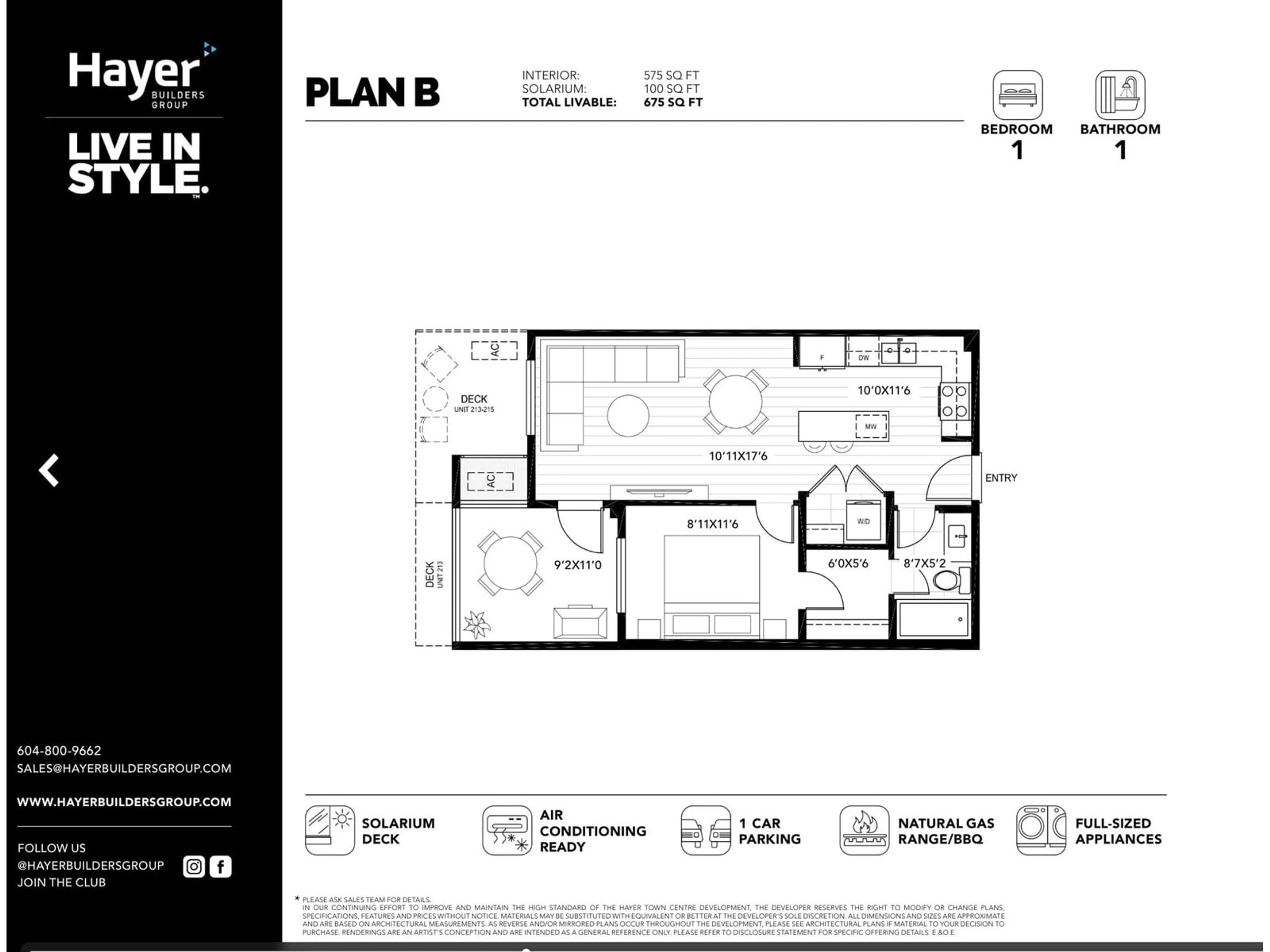 Floor plan for 207 - 19953 76, Langley British Columbia V2Y1S3