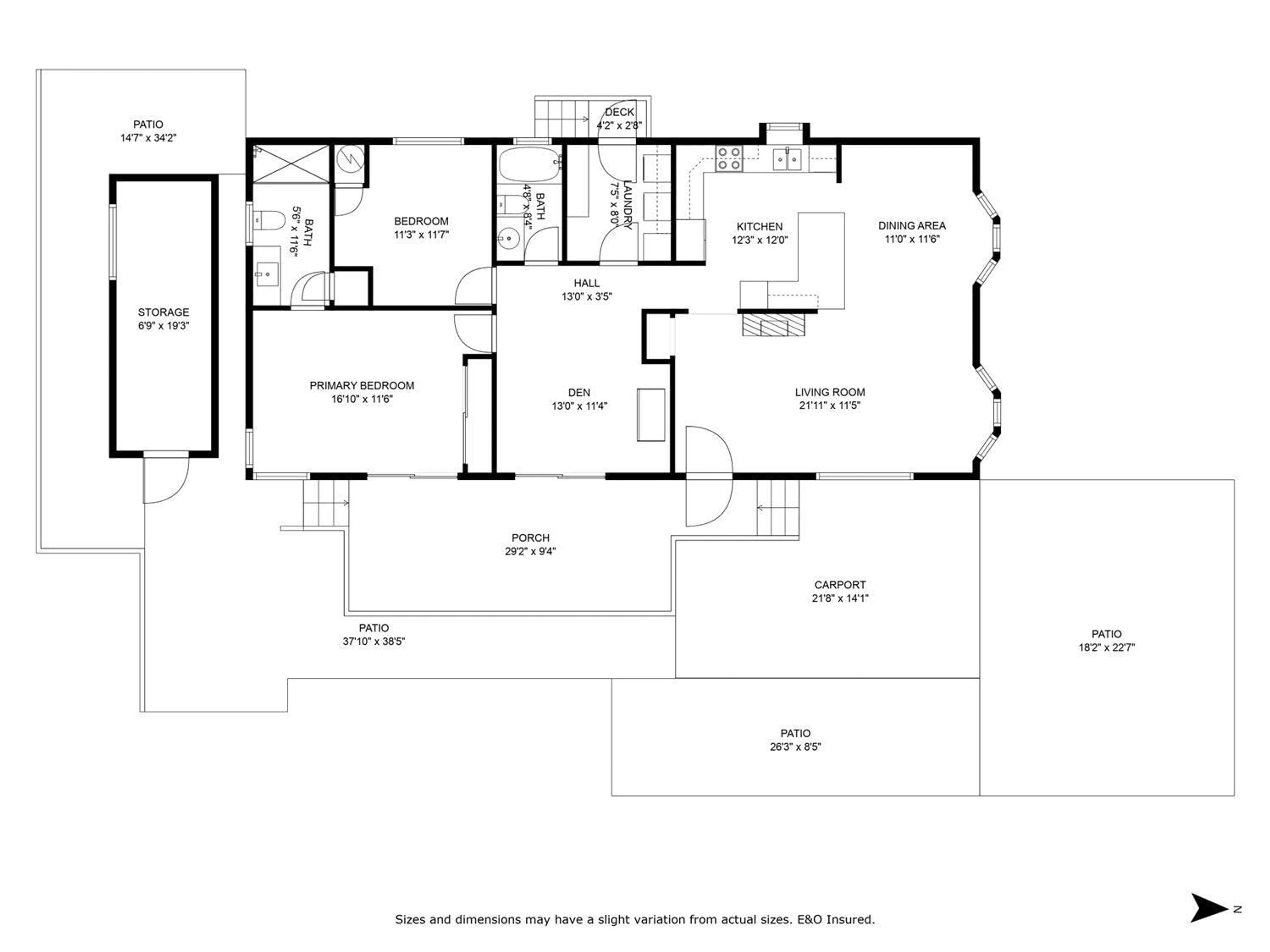 Floor plan for 32 - 2315 198, Langley British Columbia V2Z1Z1