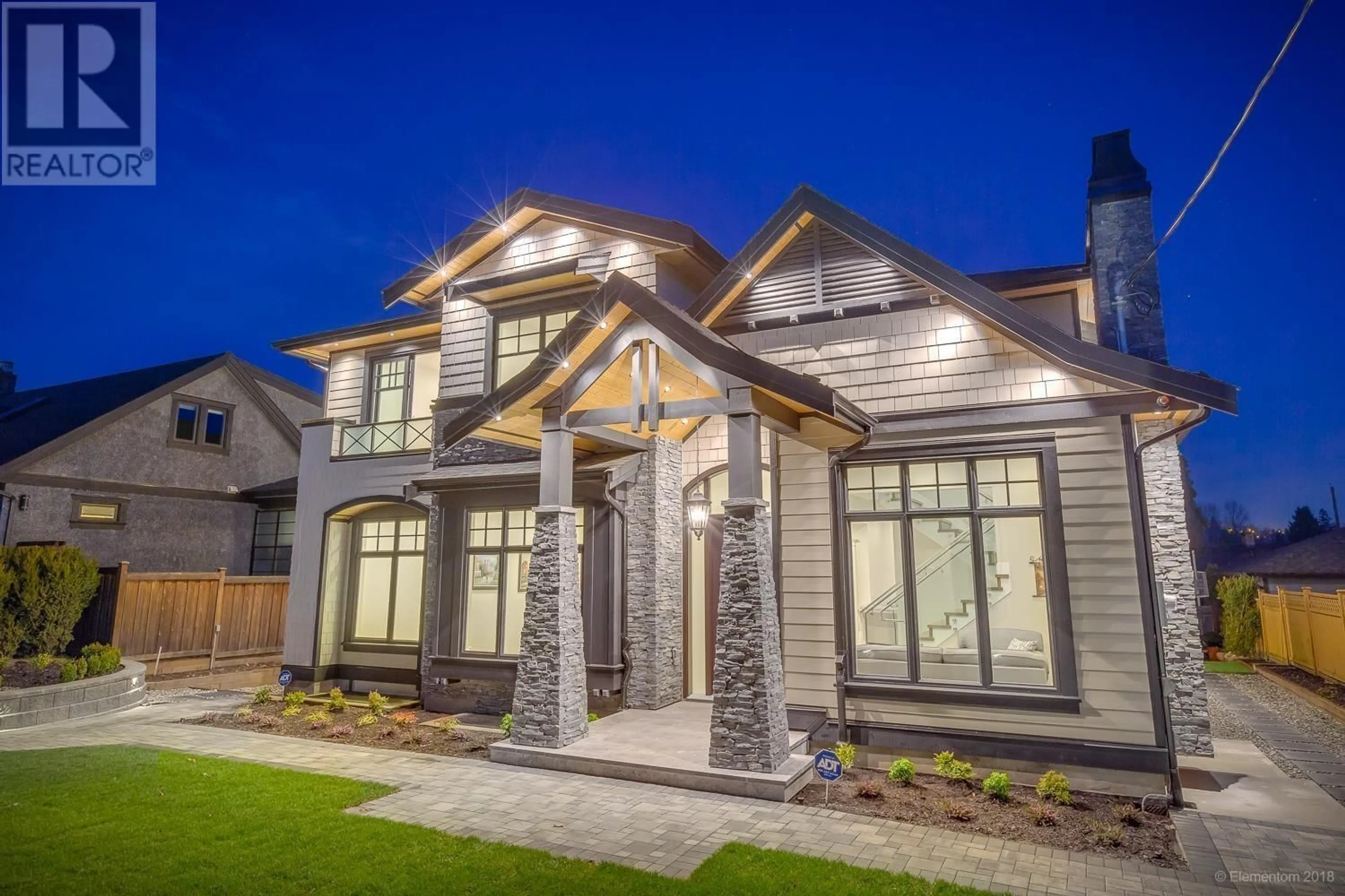 Home with brick exterior material, street for 1430 DUTHIE AVENUE, Burnaby British Columbia V5A2R6