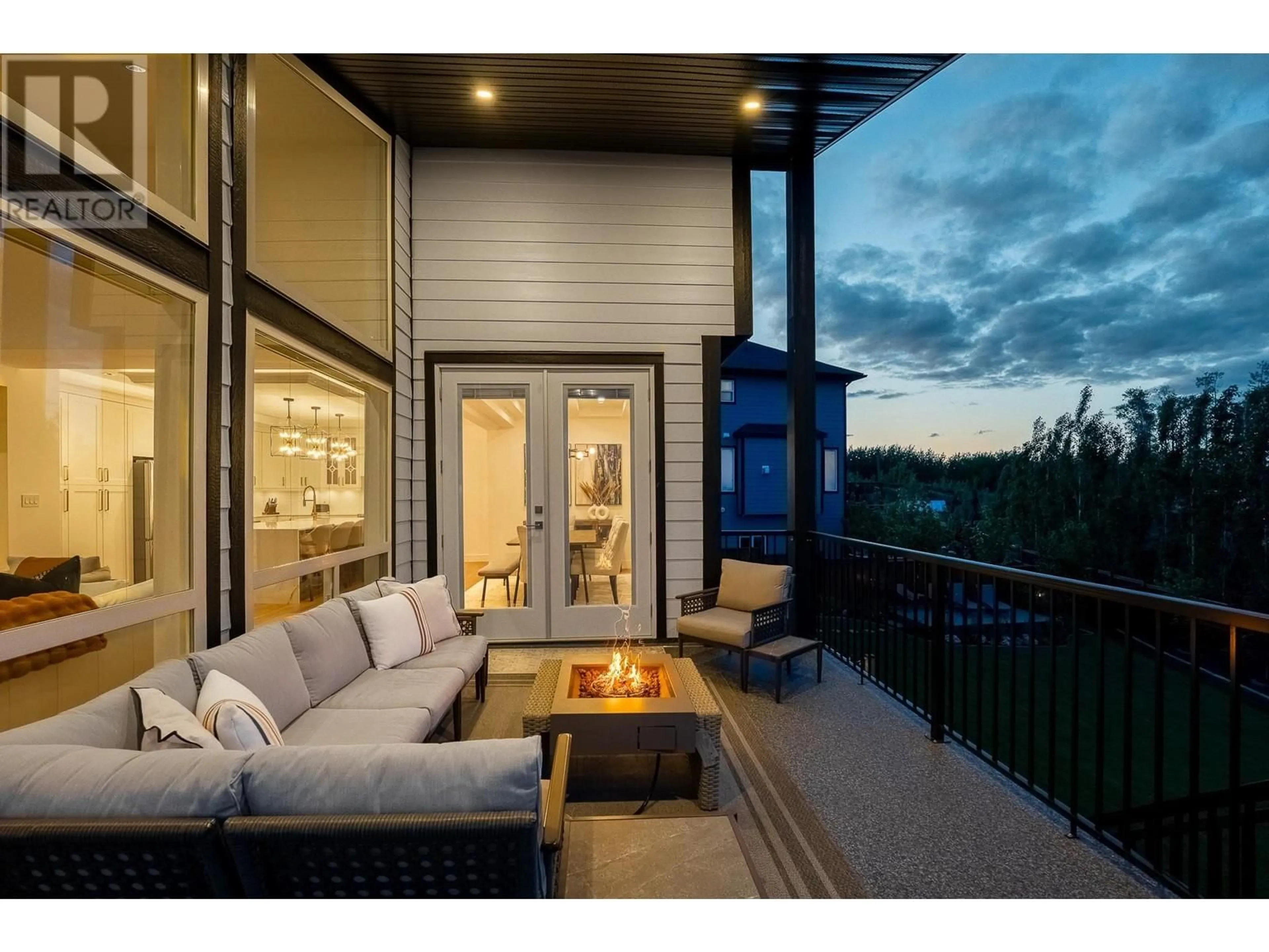 Patio, water/lake/river/ocean view for 2450 GRAFTON PLACE, Prince George British Columbia V2N0E6