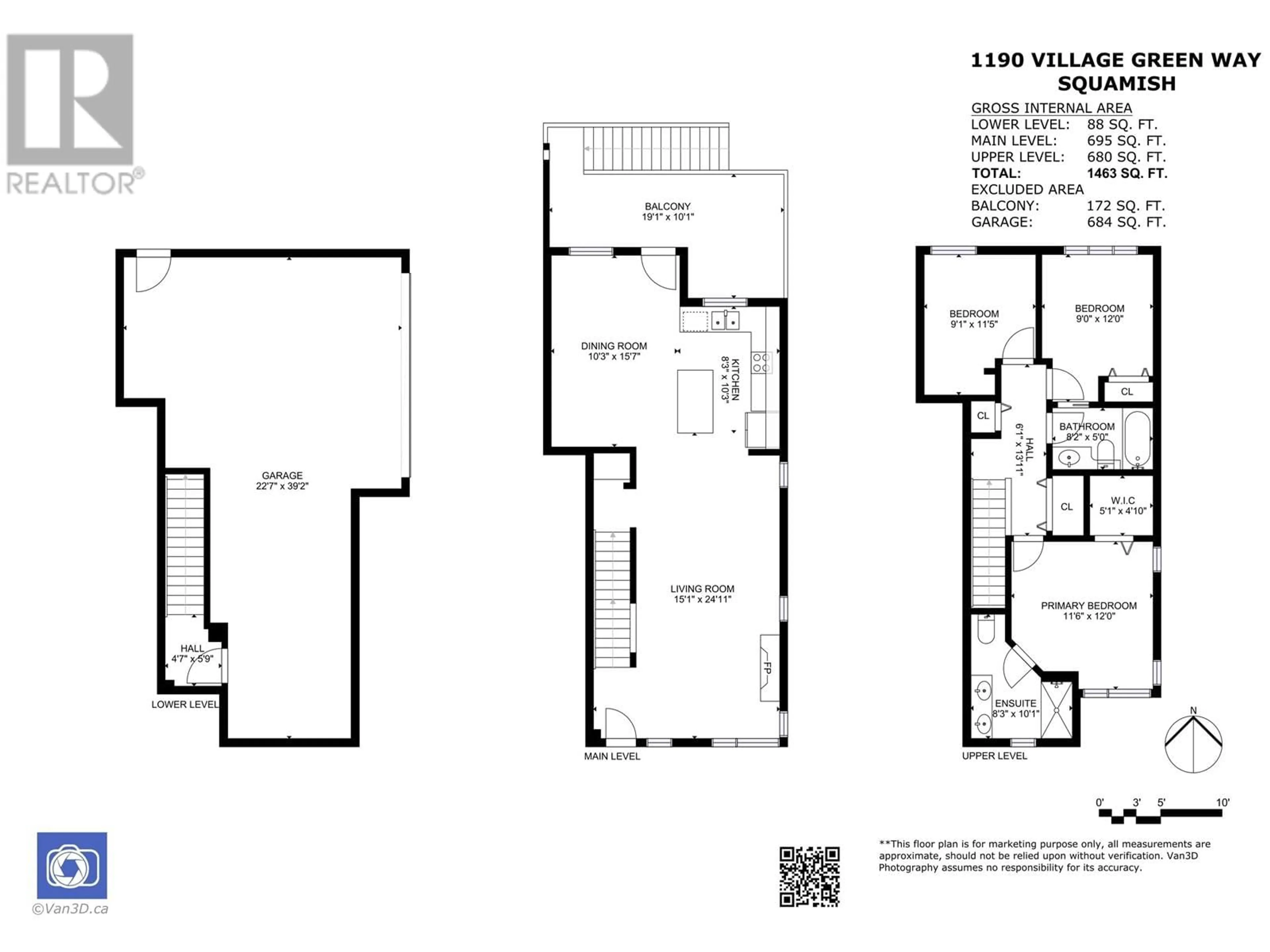 Floor plan for 1190 VILLAGE GREEN WAY, Squamish British Columbia V8B0N5