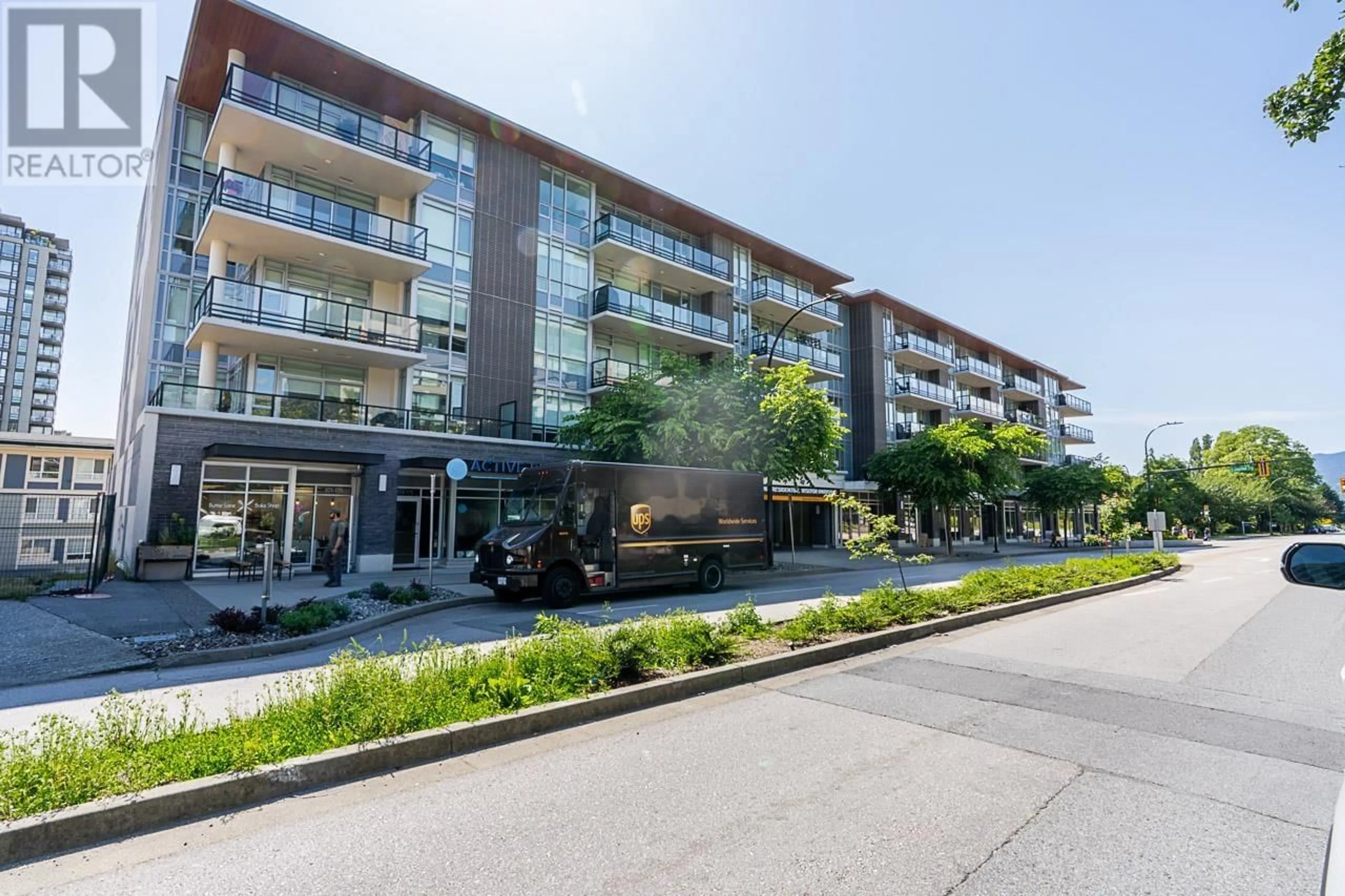 Patio, street for 408 - 177 3RD STREET, North Vancouver British Columbia V7M0G5