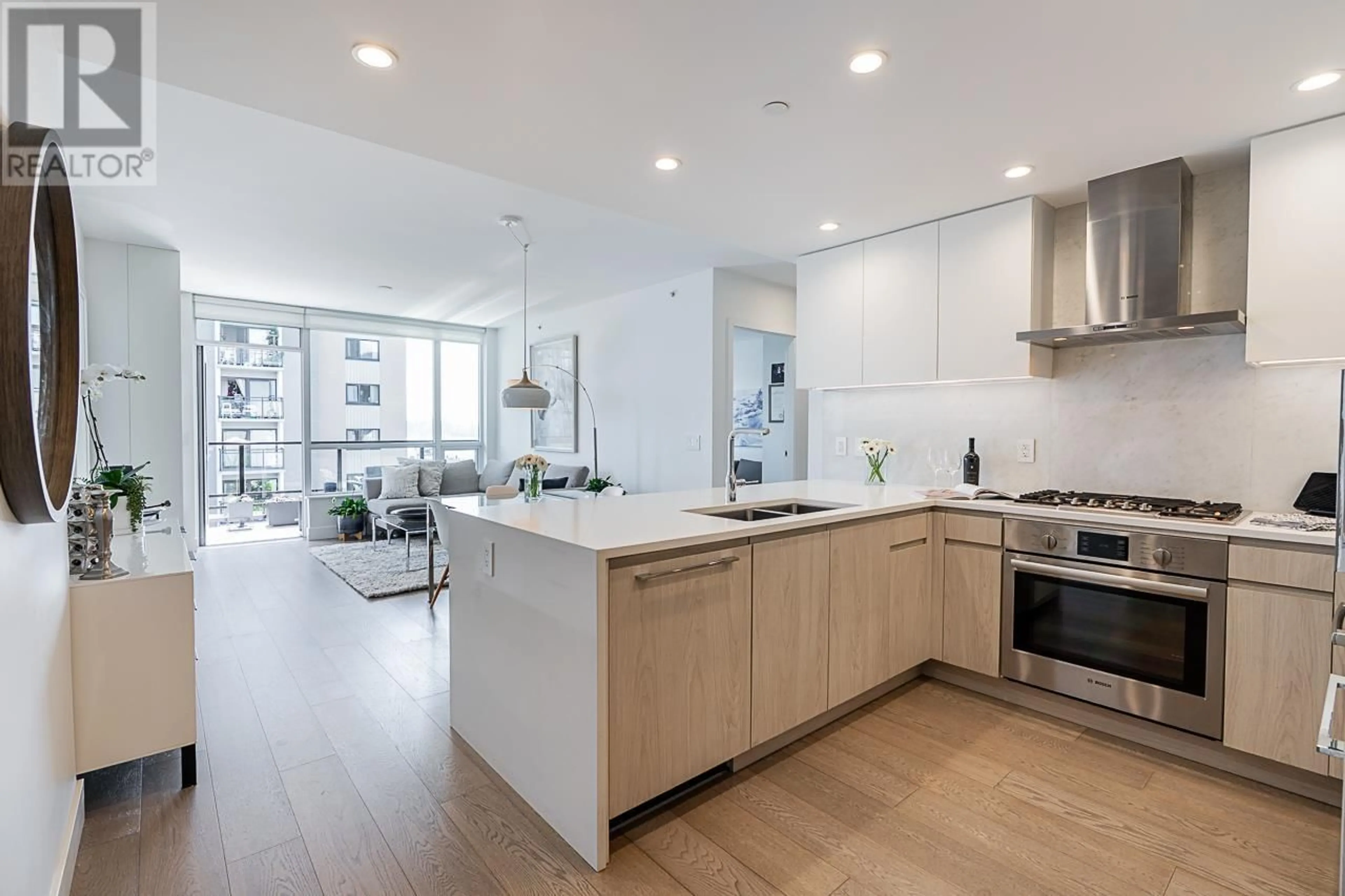 Open concept kitchen, unknown for 408 - 177 3RD STREET, North Vancouver British Columbia V7M0G5
