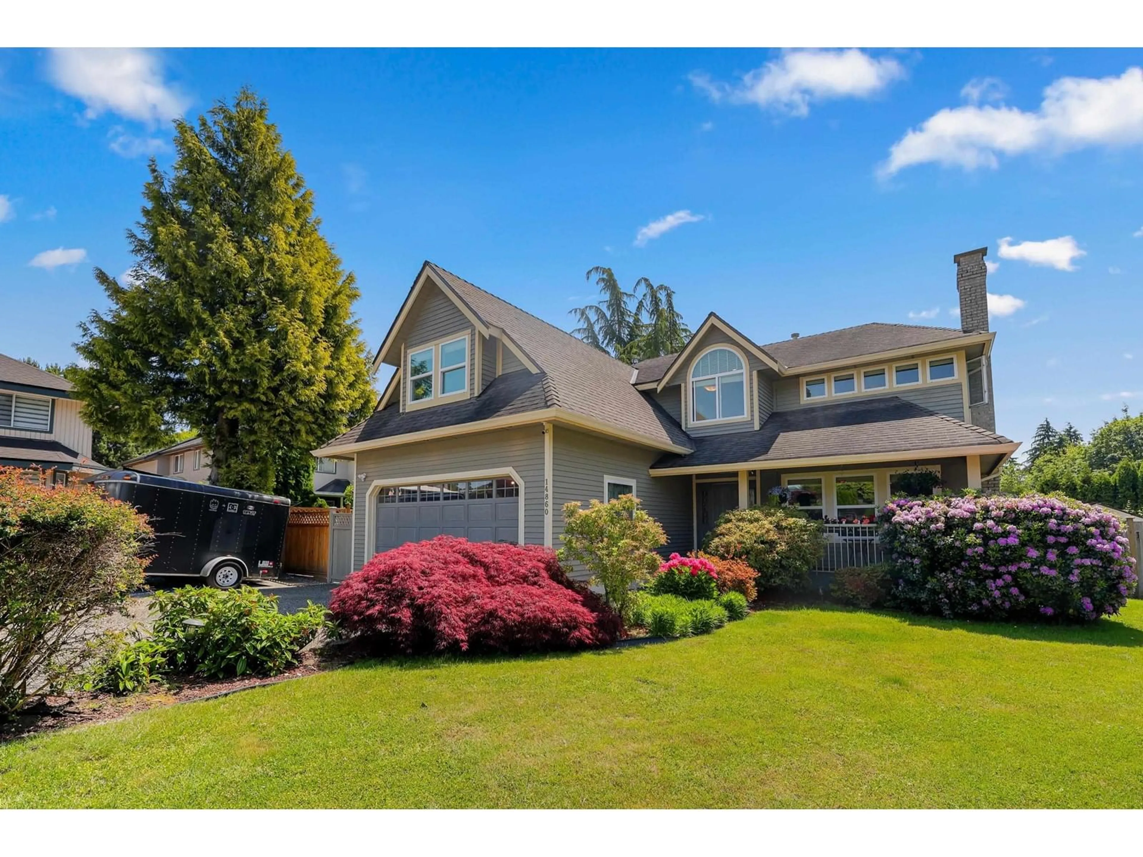Home with vinyl exterior material, unknown for 14860 82A, Surrey British Columbia V3S7R9