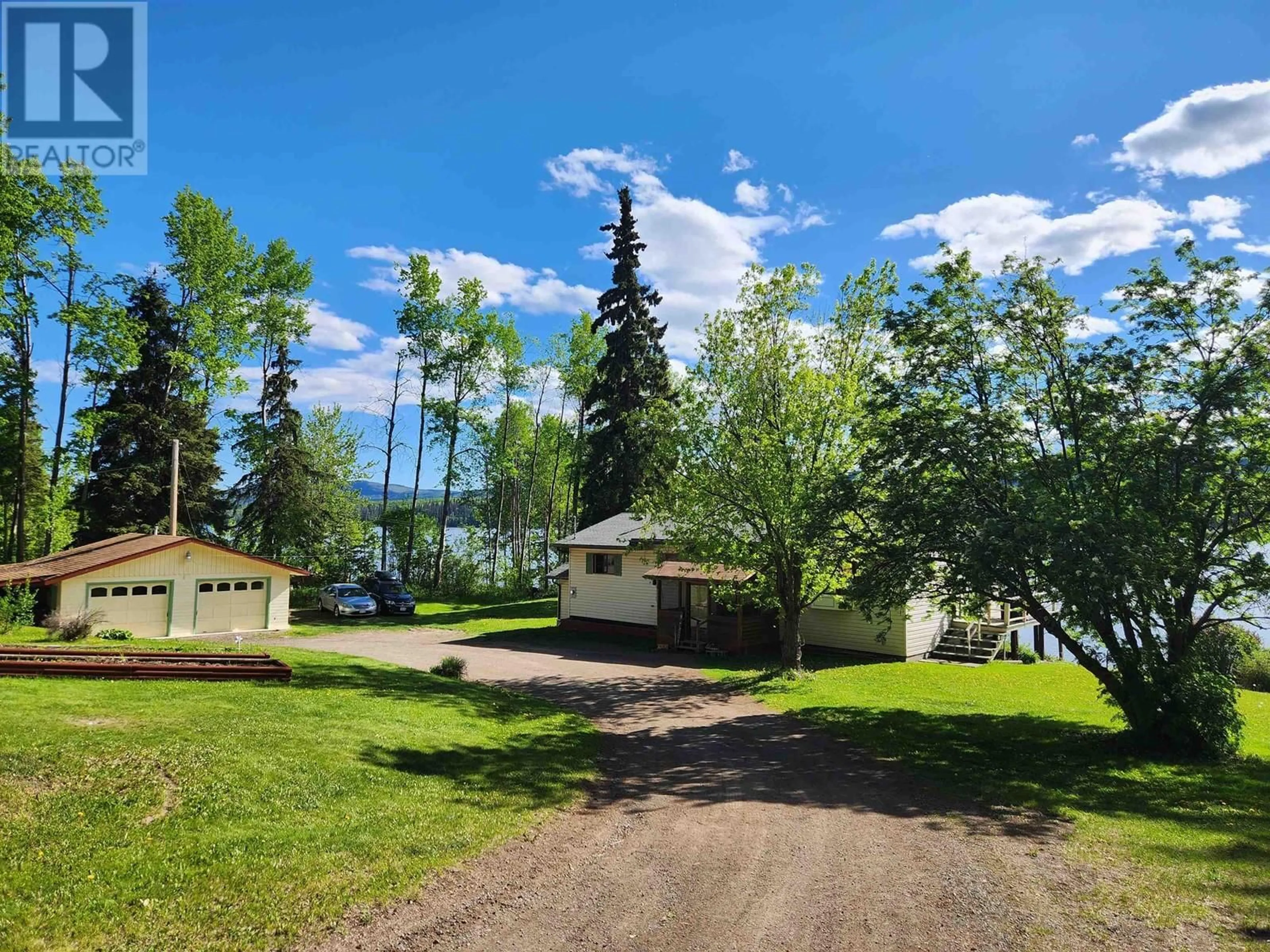 A pic from outside/outdoor area/front of a property/back of a property/a pic from drone, unknown for 8003 ROWLAND ROAD, Burns Lake British Columbia V0J1E1