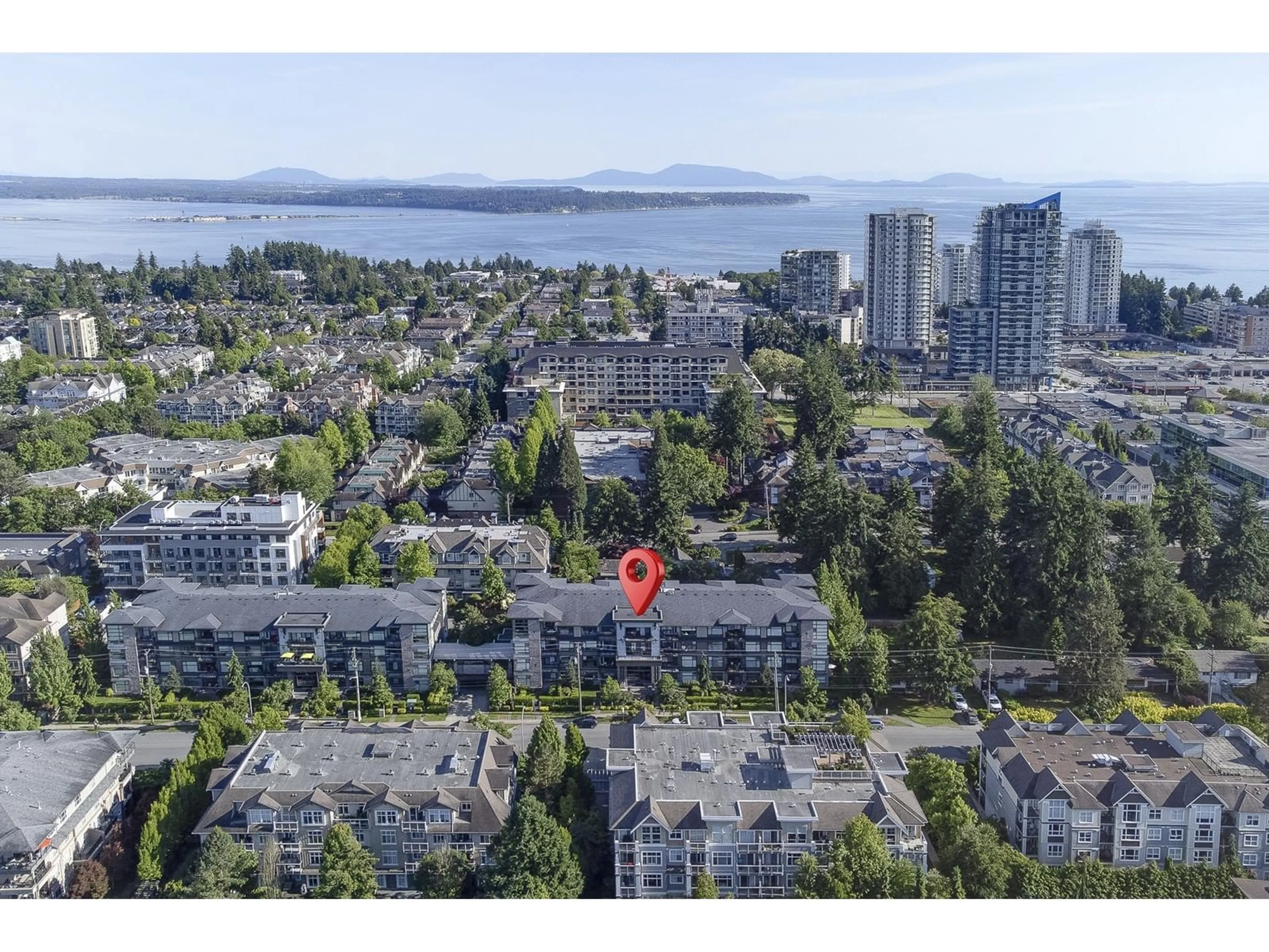 A pic from outside/outdoor area/front of a property/back of a property/a pic from drone, unknown for 106 - 15310 17A, Surrey British Columbia V4A1V3