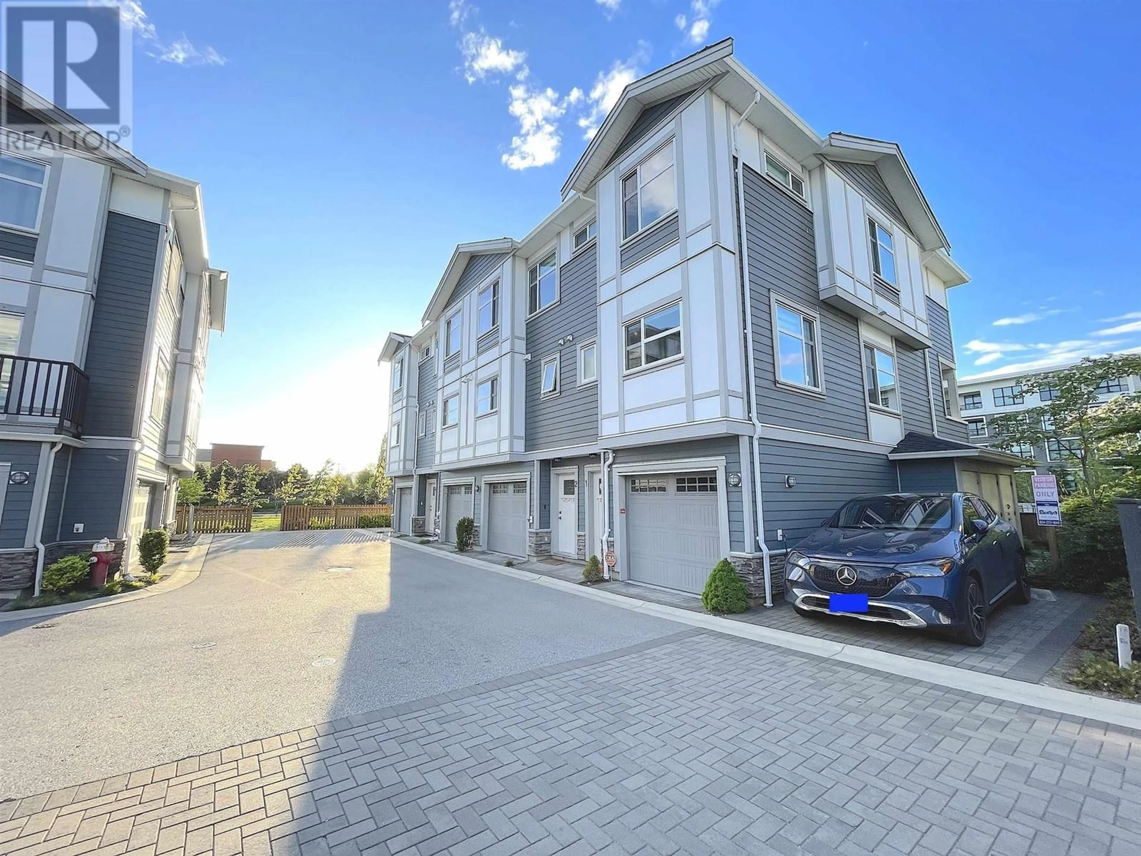 A pic from outside/outdoor area/front of a property/back of a property/a pic from drone, street for 1 - 9560 ALEXANDRA ROAD, Richmond British Columbia V6Y1C5