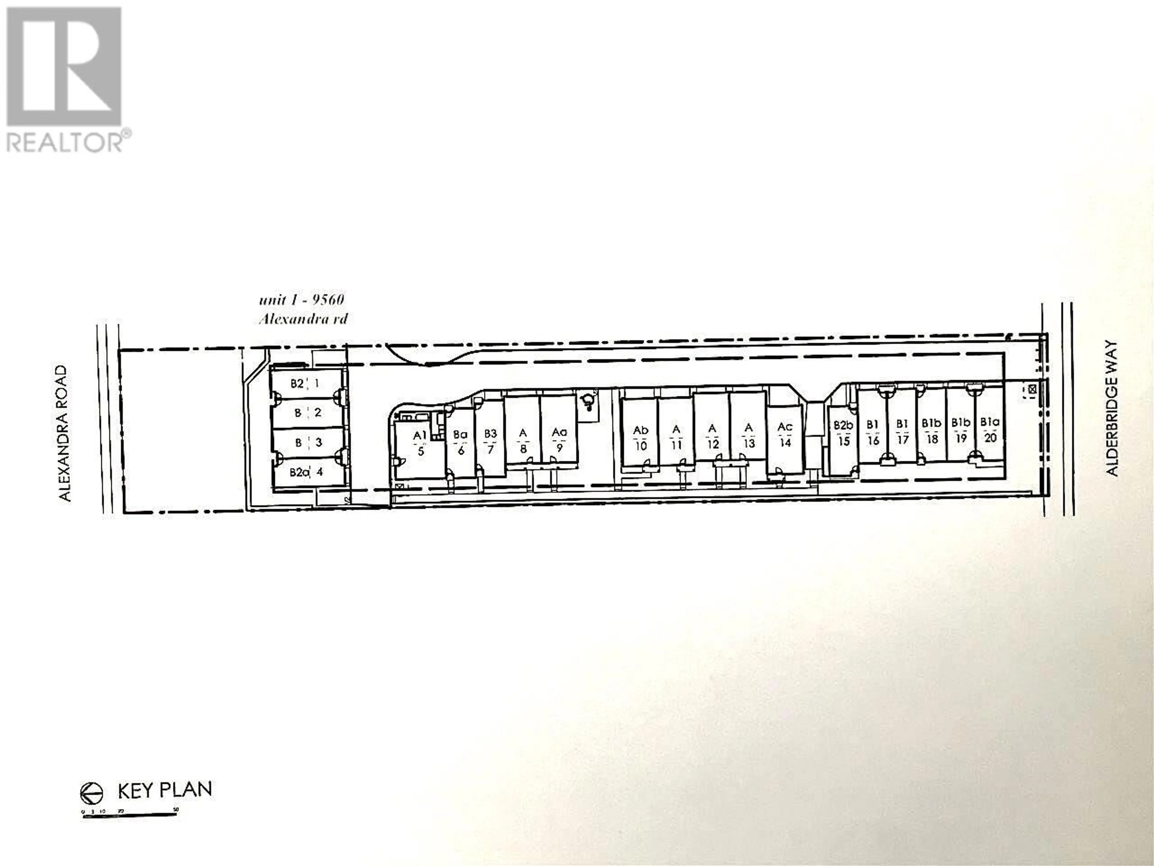 Floor plan for 1 - 9560 ALEXANDRA ROAD, Richmond British Columbia V6Y1C5