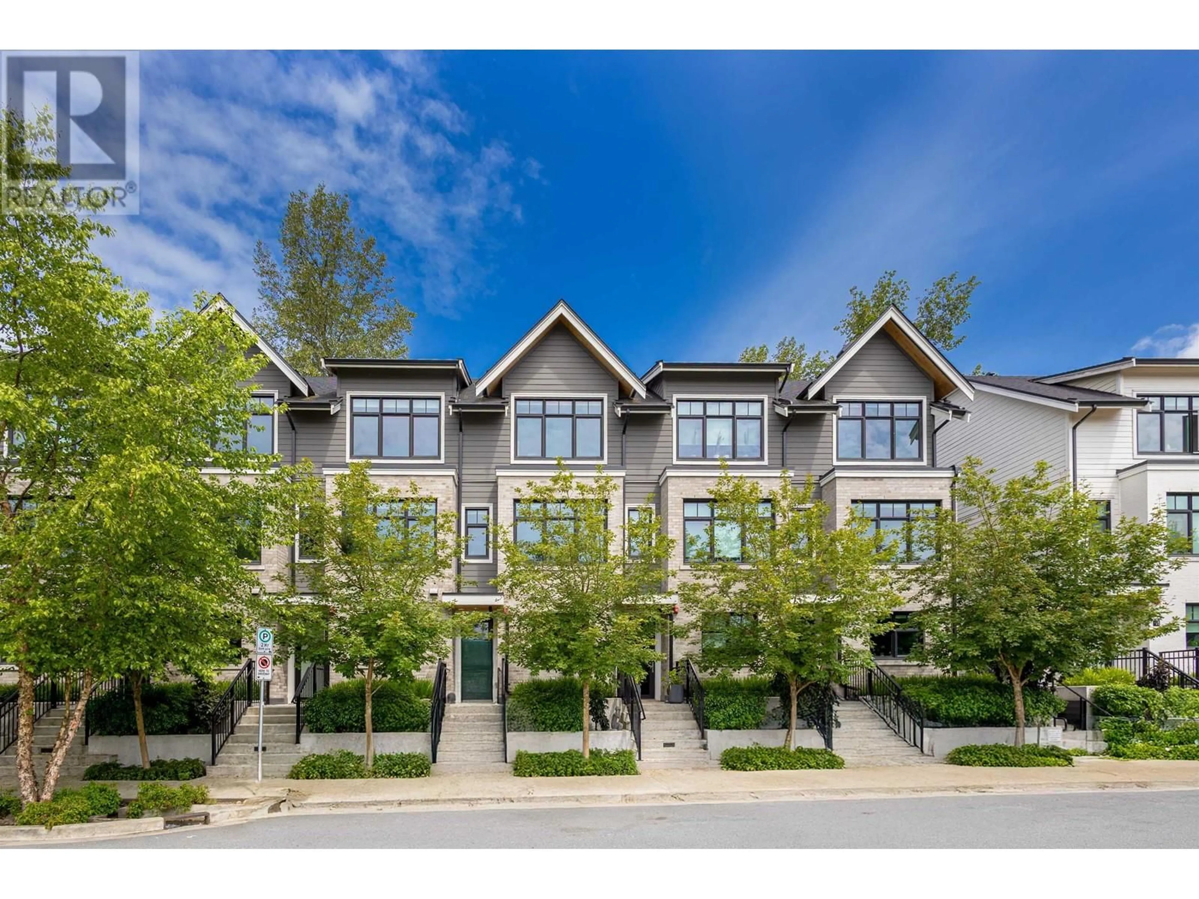 A pic from outside/outdoor area/front of a property/back of a property/a pic from drone, street for 8 - 1960 GLENAIRE DRIVE, North Vancouver British Columbia V7P1Y1