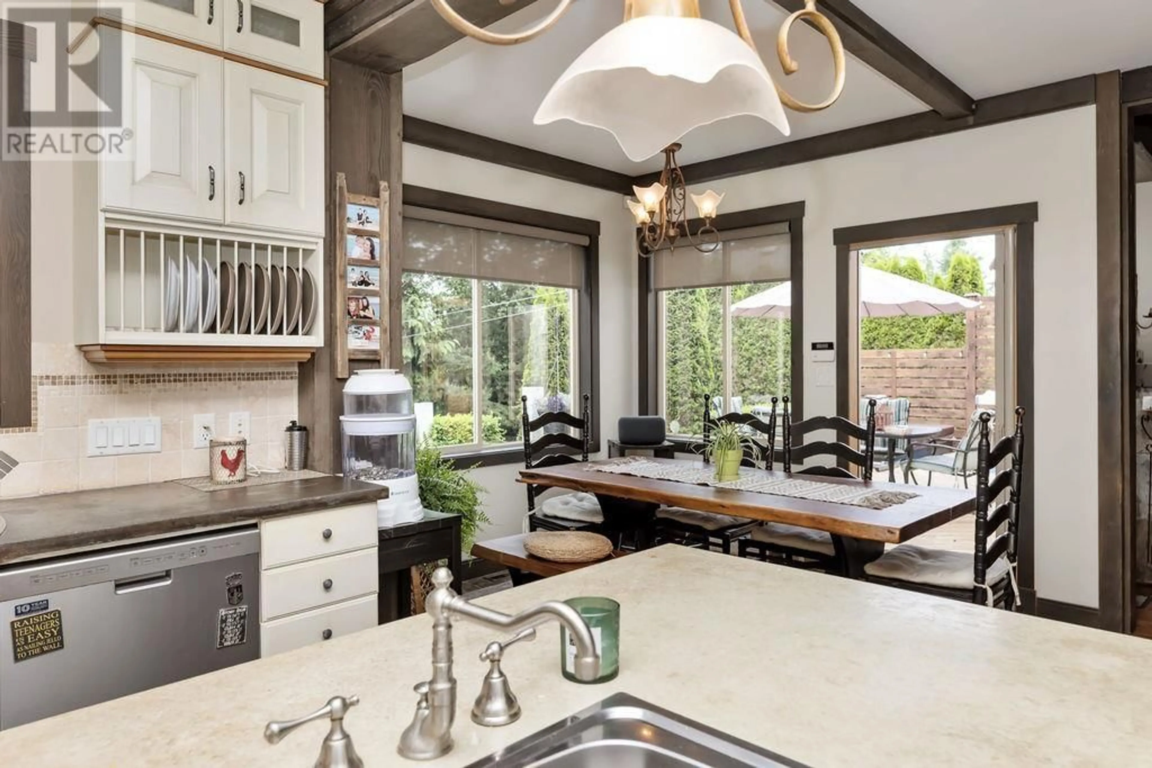 Open concept kitchen, ceramic/tile floor for 1441 SUNRISE PLACE, Gibsons British Columbia V0N1V5