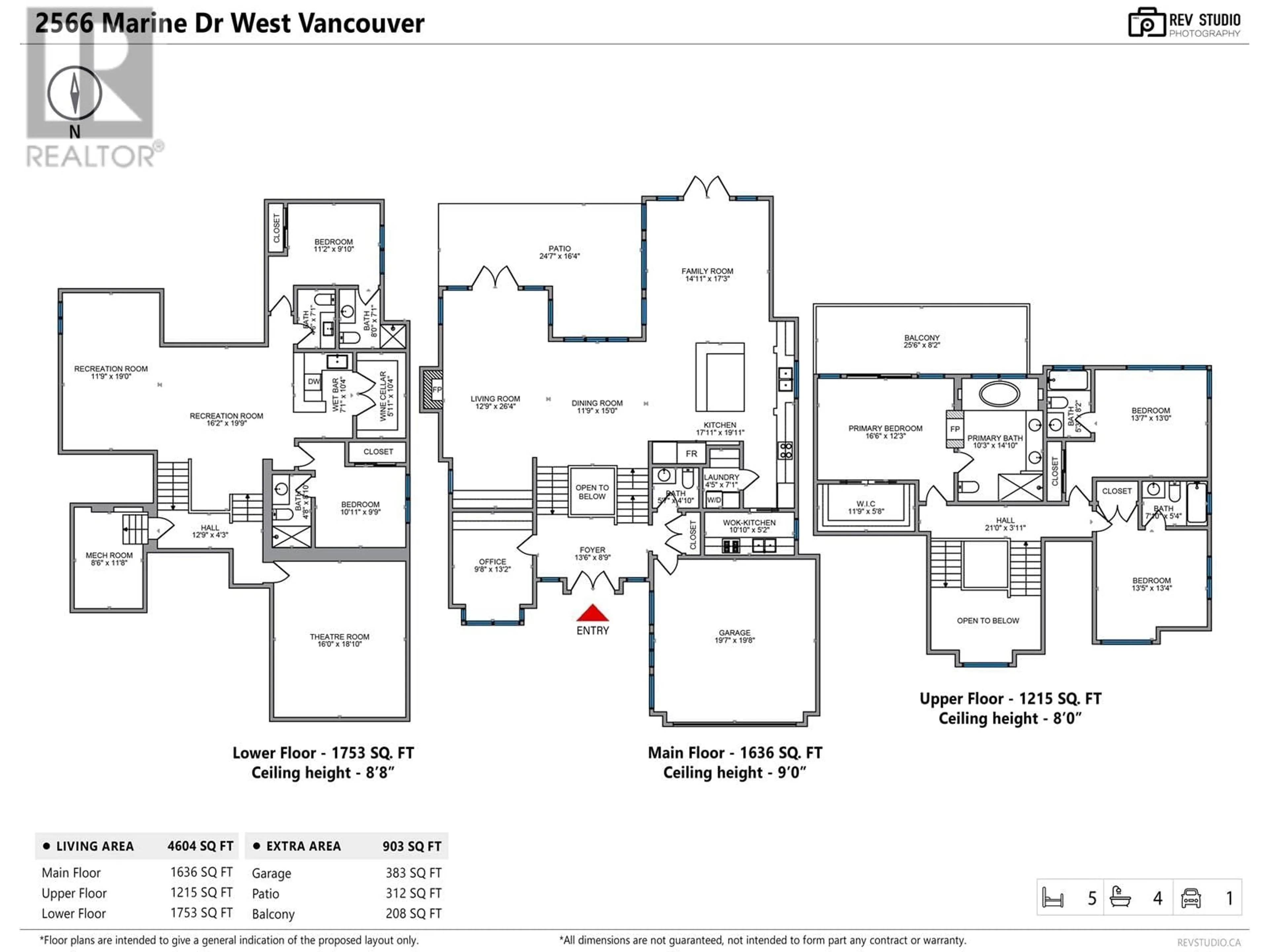 Floor plan for 2566 MARINE DRIVE, West Vancouver British Columbia V7V1L4