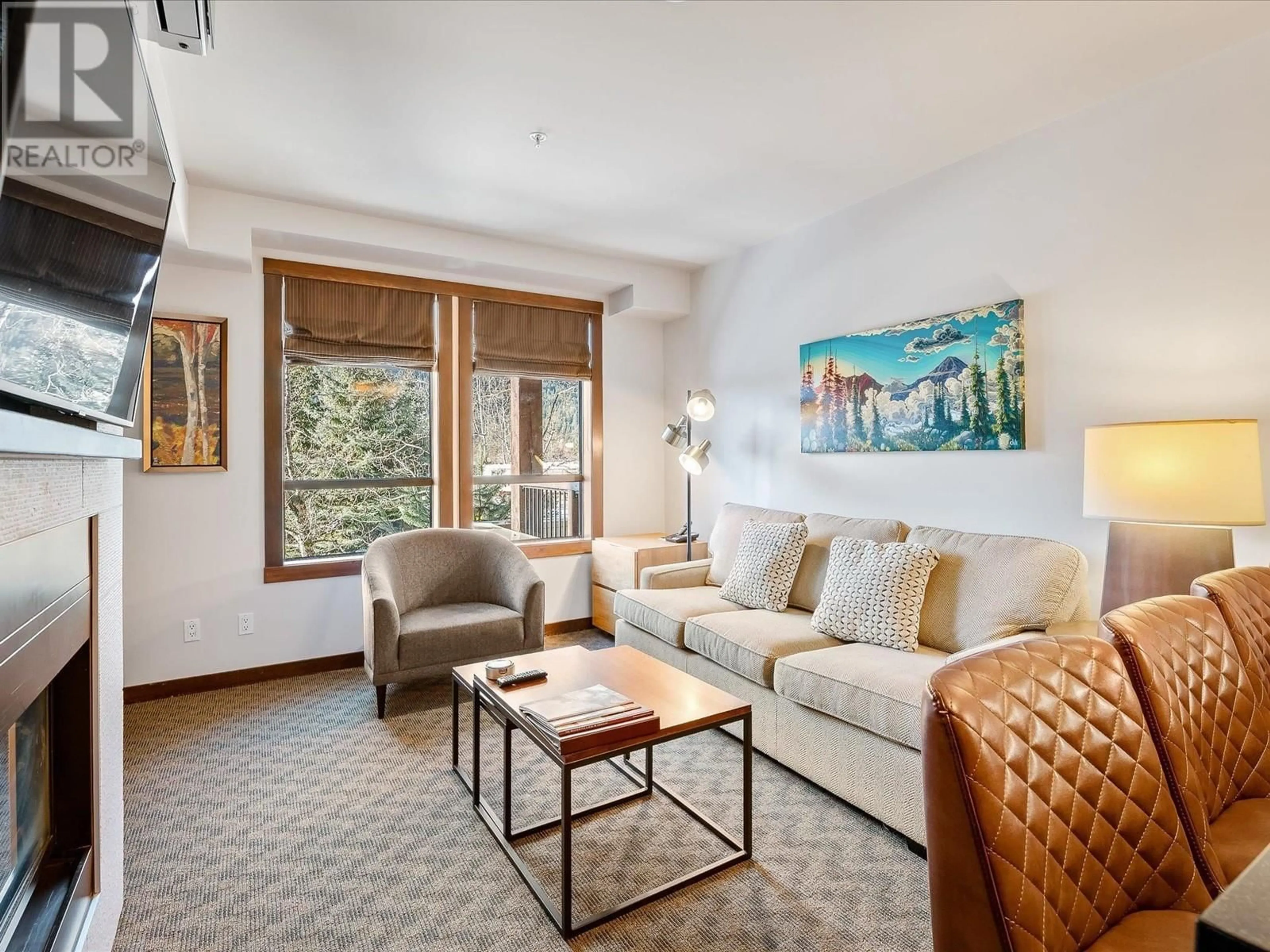 Living room with furniture, unknown for 114D - 2020 LONDON LANE, Whistler British Columbia V8E0B6