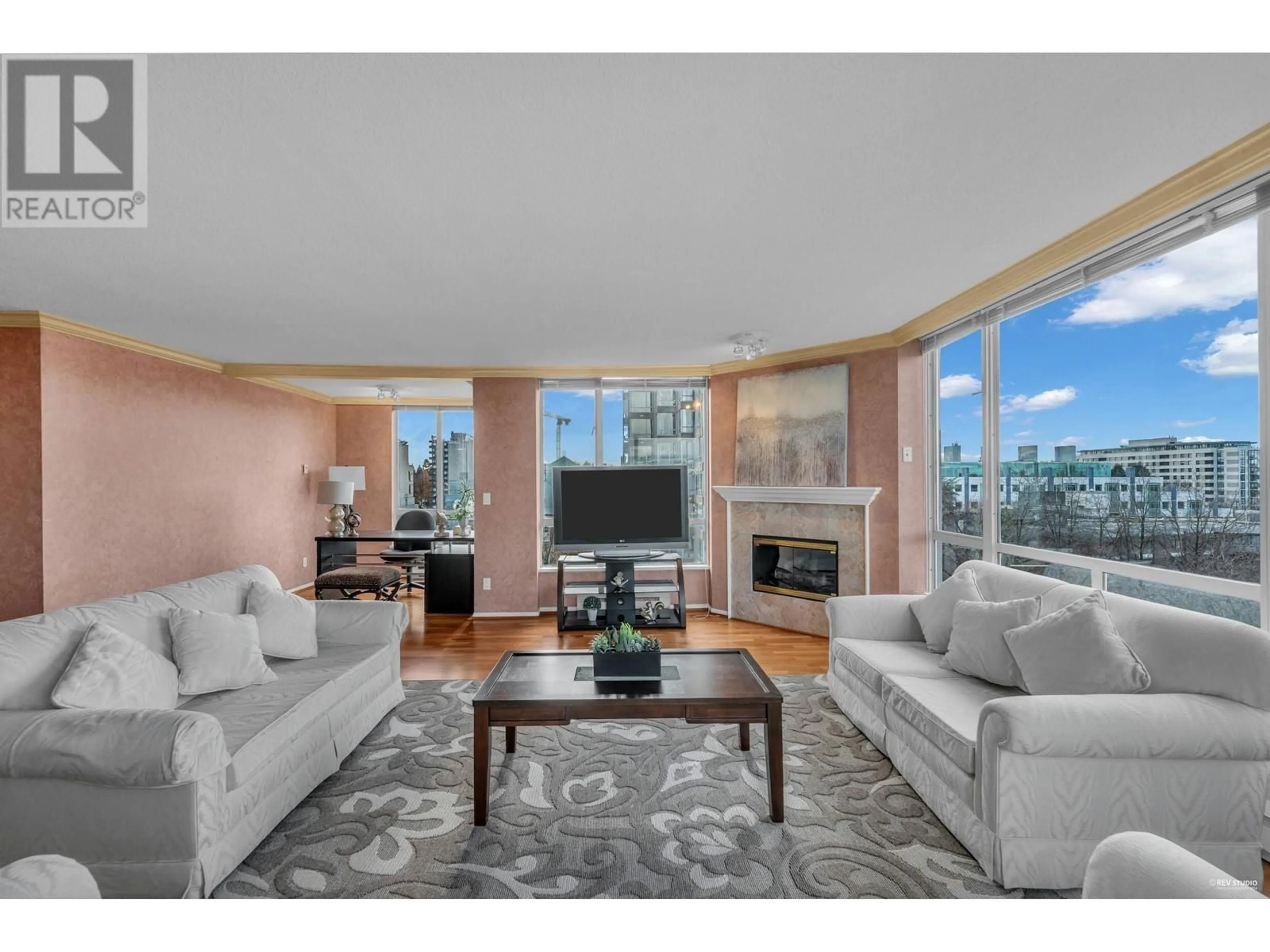 Living room with furniture, unknown for 1001 - 2628 ASH STREET, Vancouver British Columbia V5Z4L2