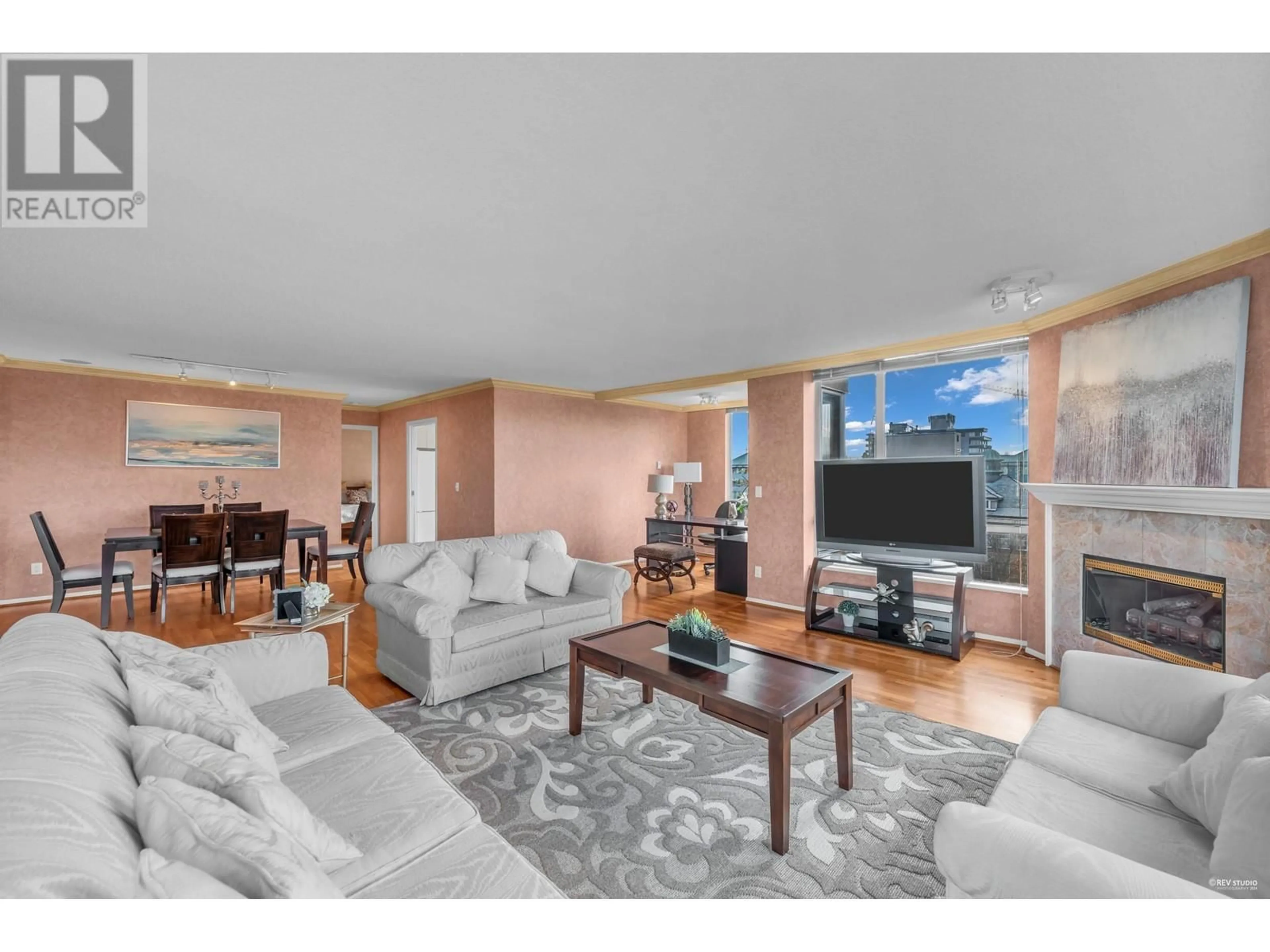 Living room with furniture, unknown for 1001 - 2628 ASH STREET, Vancouver British Columbia V5Z4L2