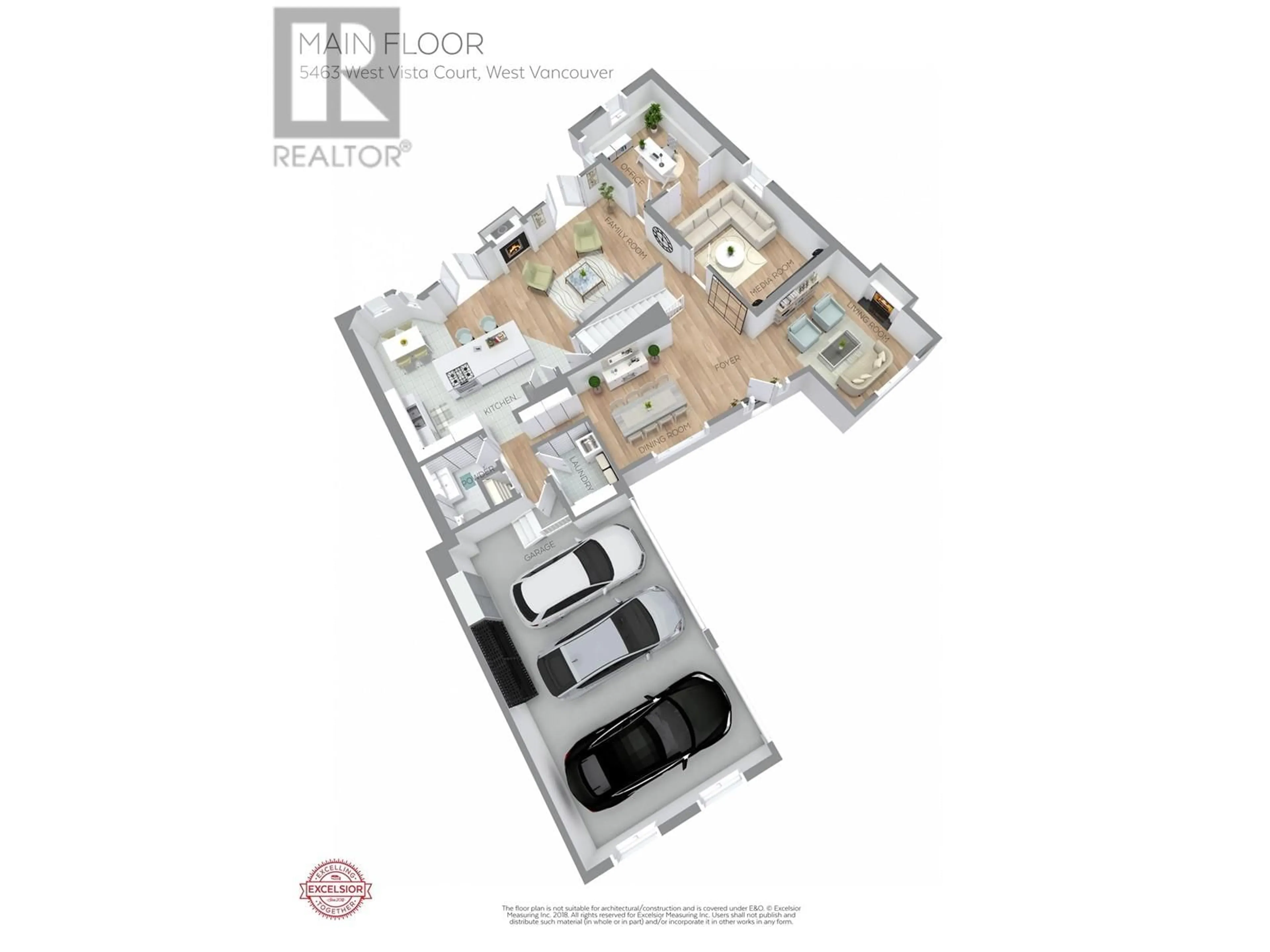 Floor plan for 5463 WEST VISTA COURT, West Vancouver British Columbia V7W3G8