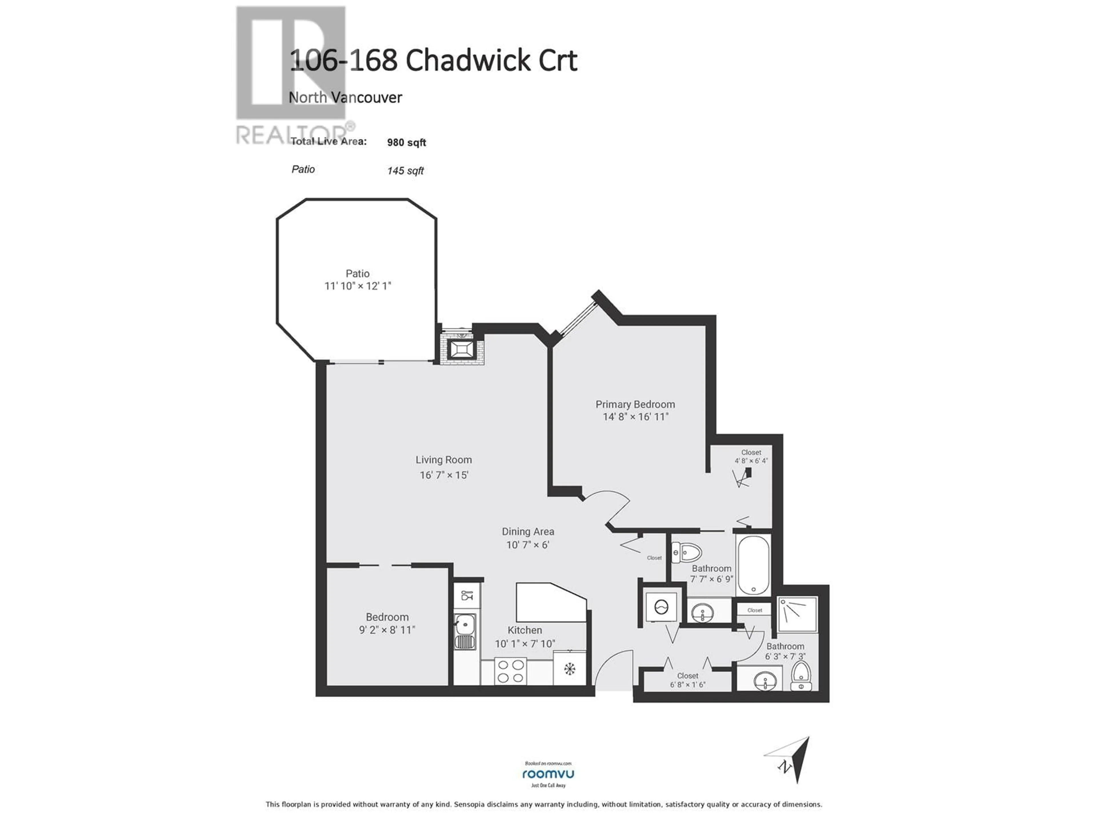 Floor plan for 160 - 168 CHADWICK COURT, North Vancouver British Columbia V7M3L4