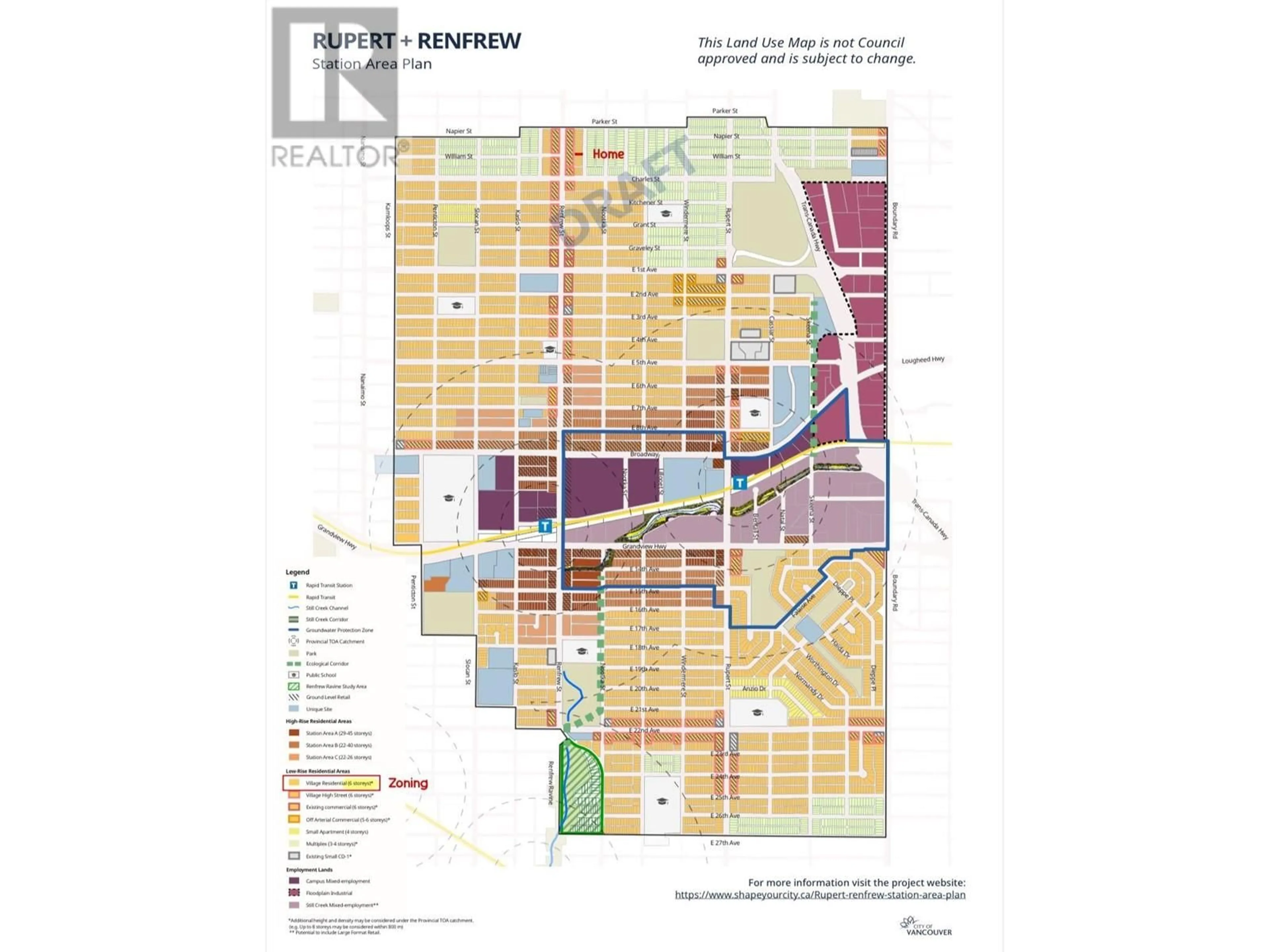 Picture of a map for 1181 KELOWNA STREET, Vancouver British Columbia V5K4E3