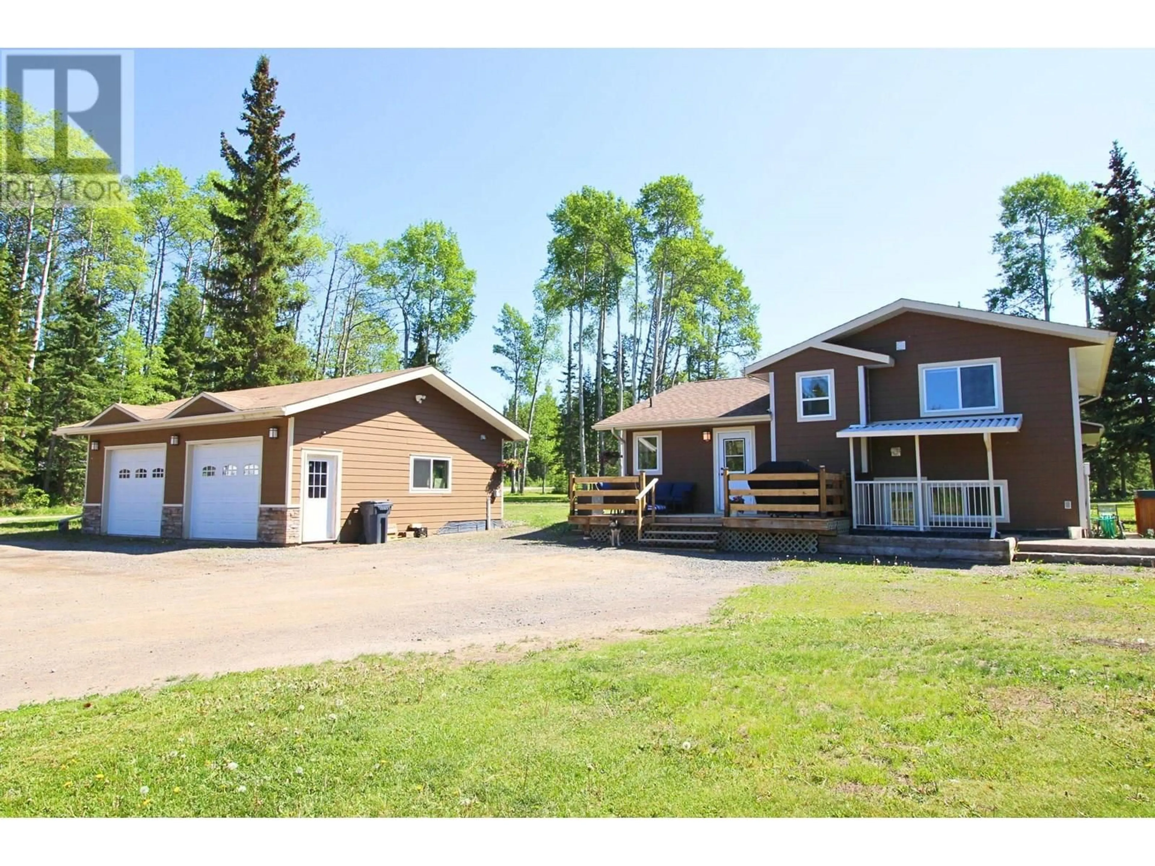 A pic from outside/outdoor area/front of a property/back of a property/a pic from drone, unknown for 1027 LUND ROAD, Houston British Columbia V0J1Z1