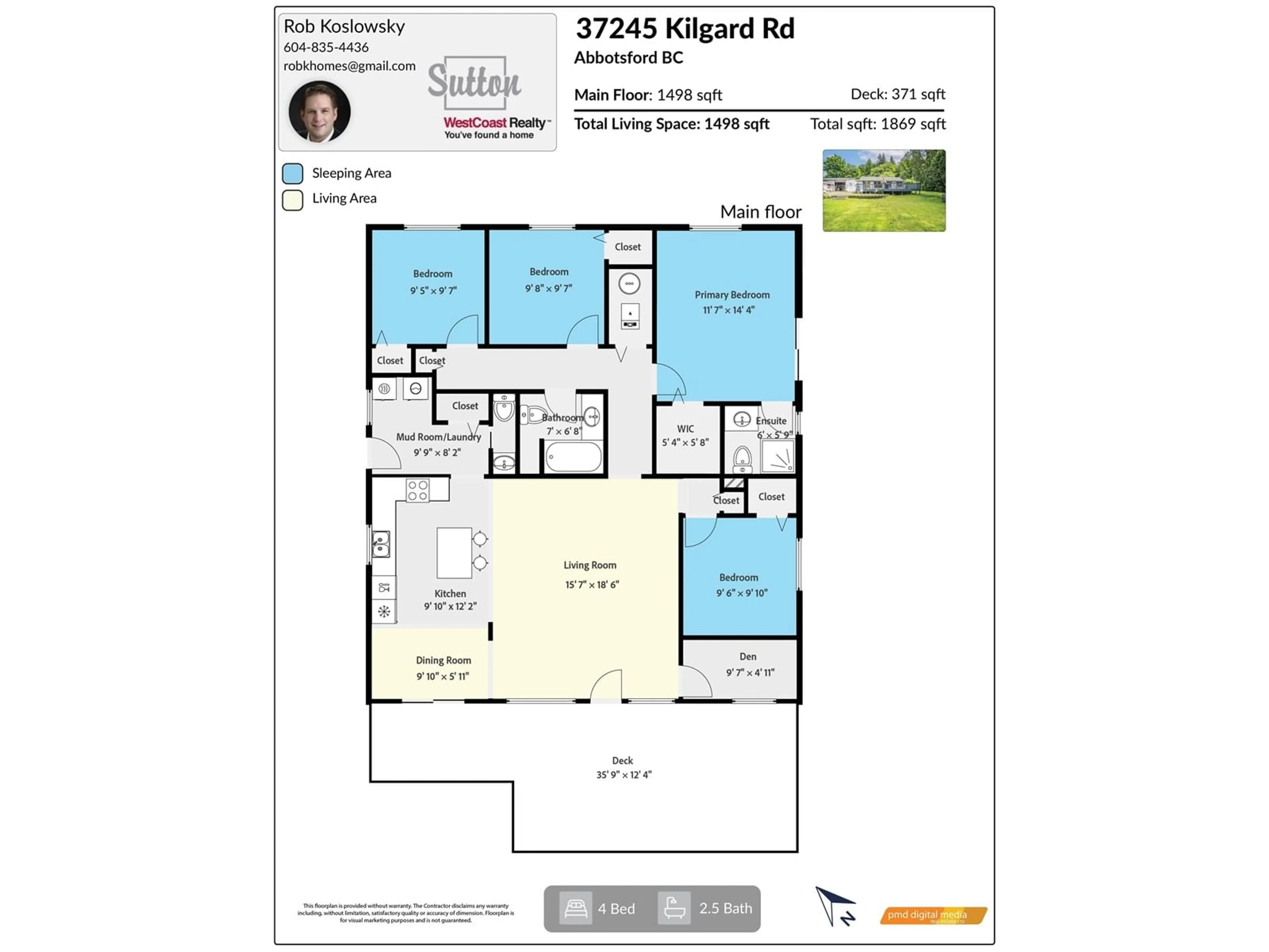Floor plan for 37245 KILGARD, Abbotsford British Columbia V3G2H6