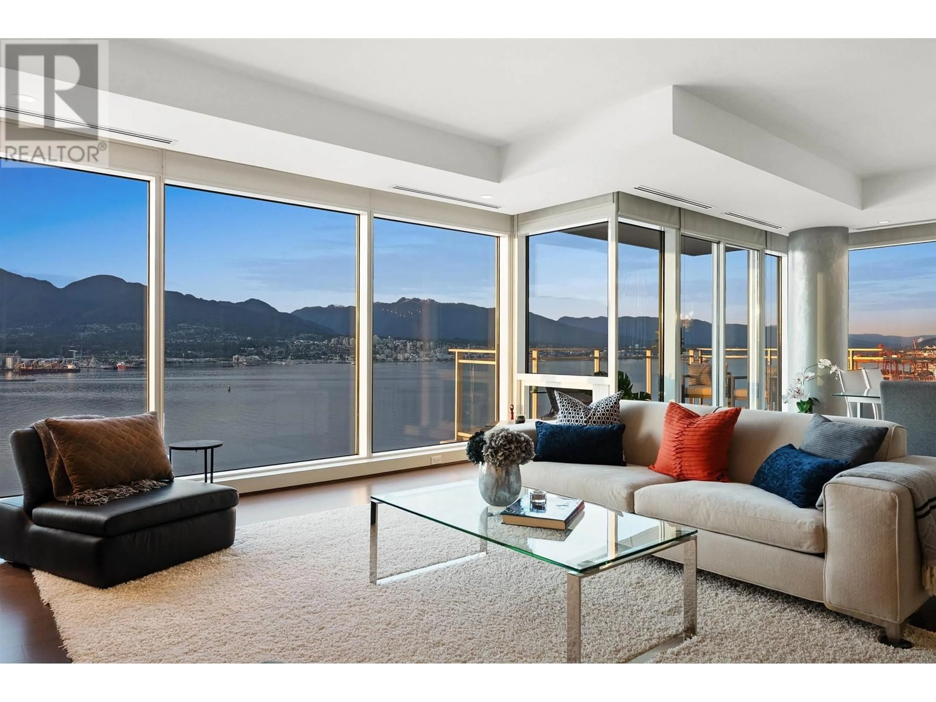 Living room with furniture, unknown for 2202 - 1139 CORDOVA STREET, Vancouver British Columbia V6C0A2