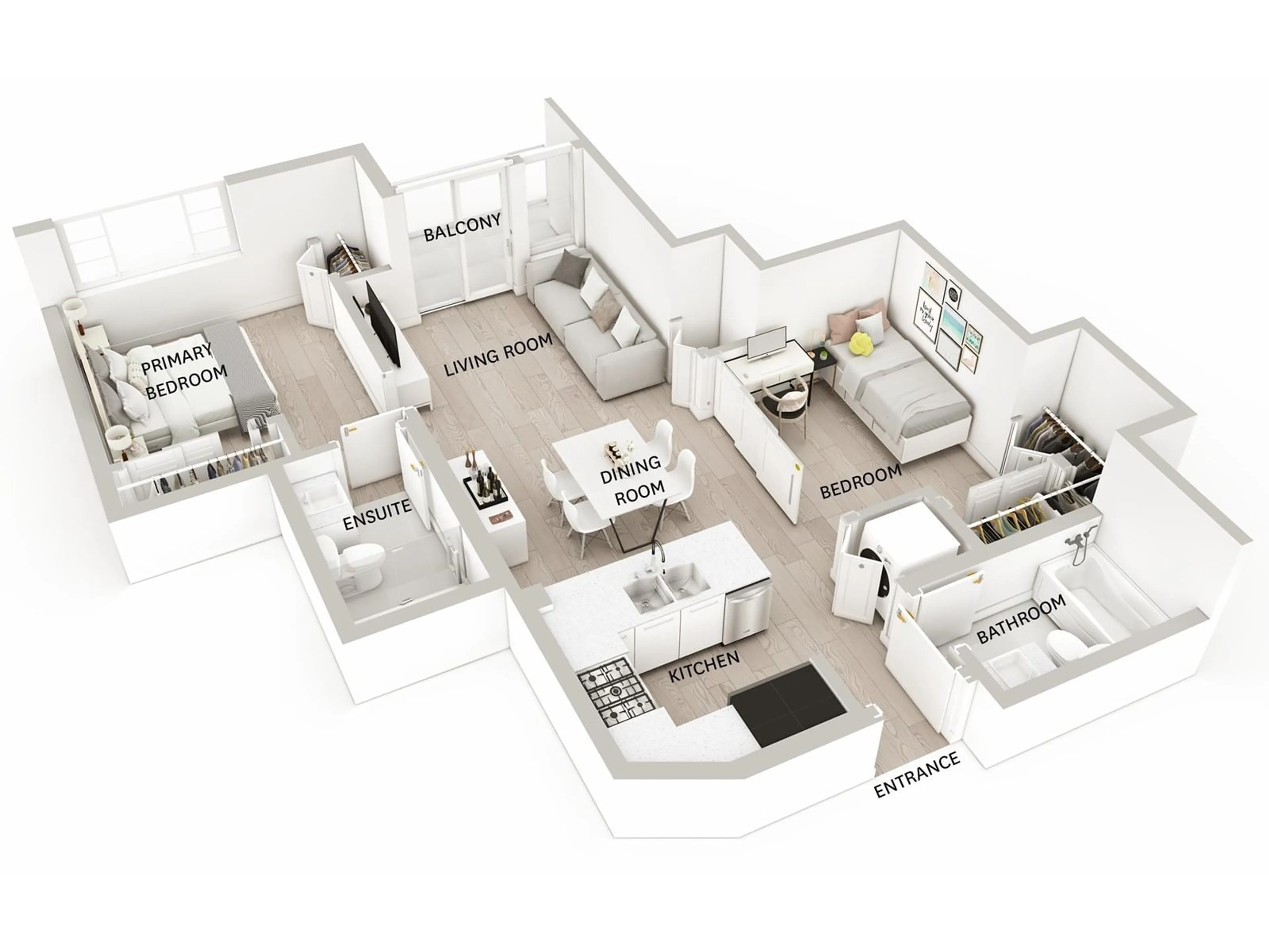 Floor plan for 311 - 13919 FRASER, Surrey British Columbia V3W0X8