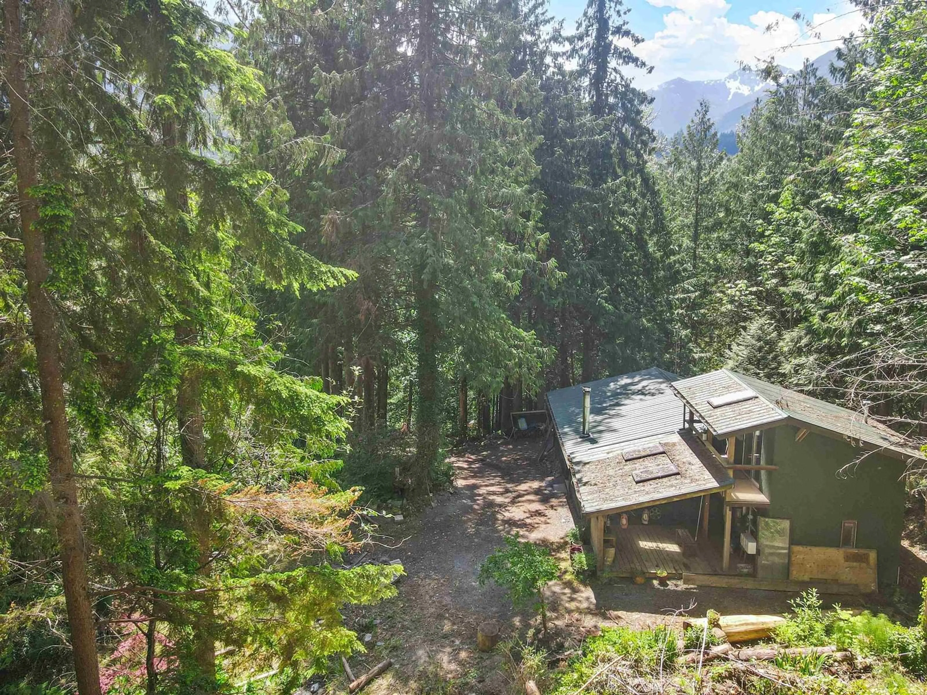 A pic from outside/outdoor area/front of a property/back of a property/a pic from drone, forest/trees view for 4139 SLESSE ROAD, Sardis - Chwk River Valley British Columbia V4Z1B3
