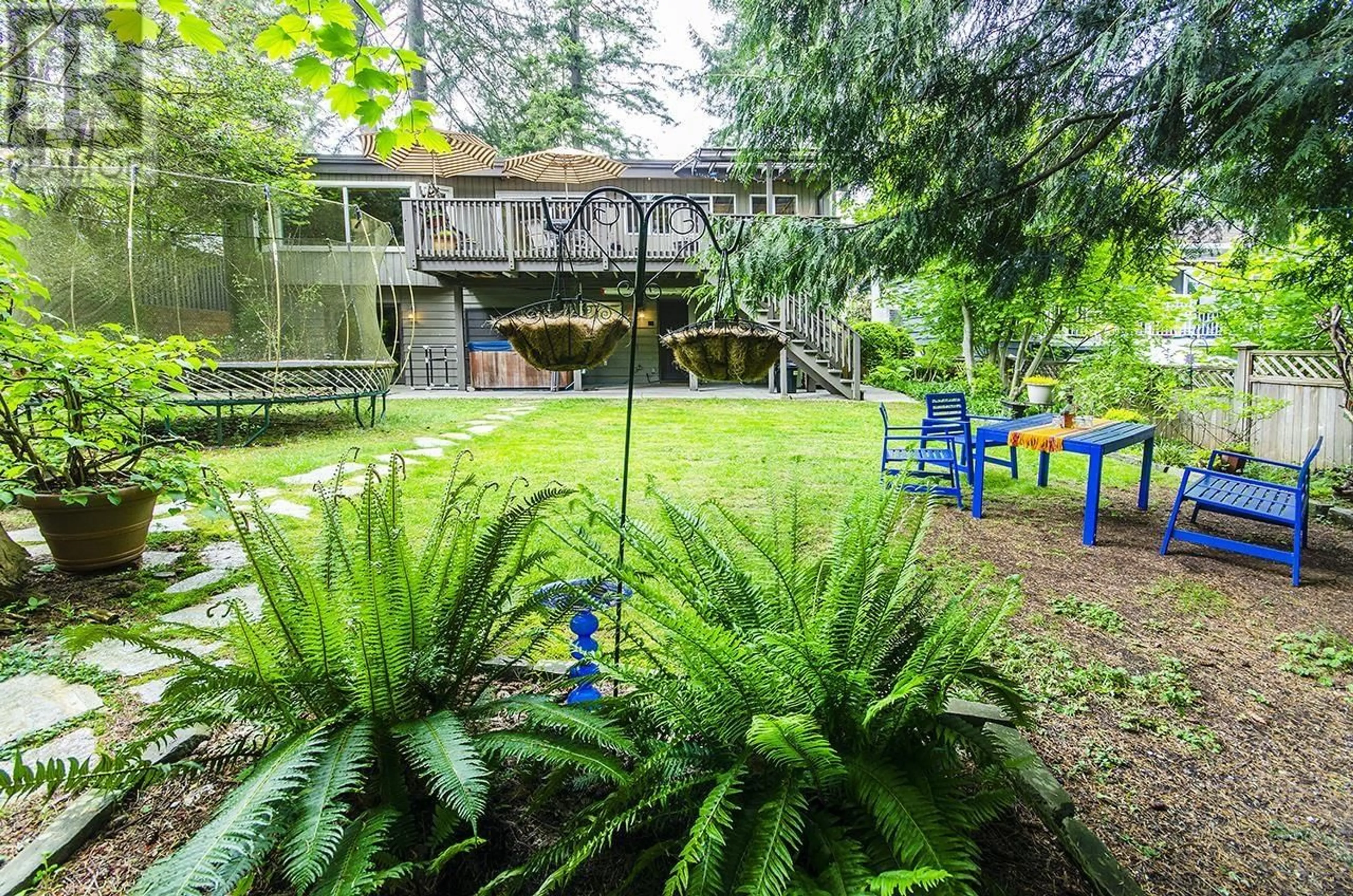 Patio, forest/trees view for 2541 CARNATION STREET, North Vancouver British Columbia V7H1H6