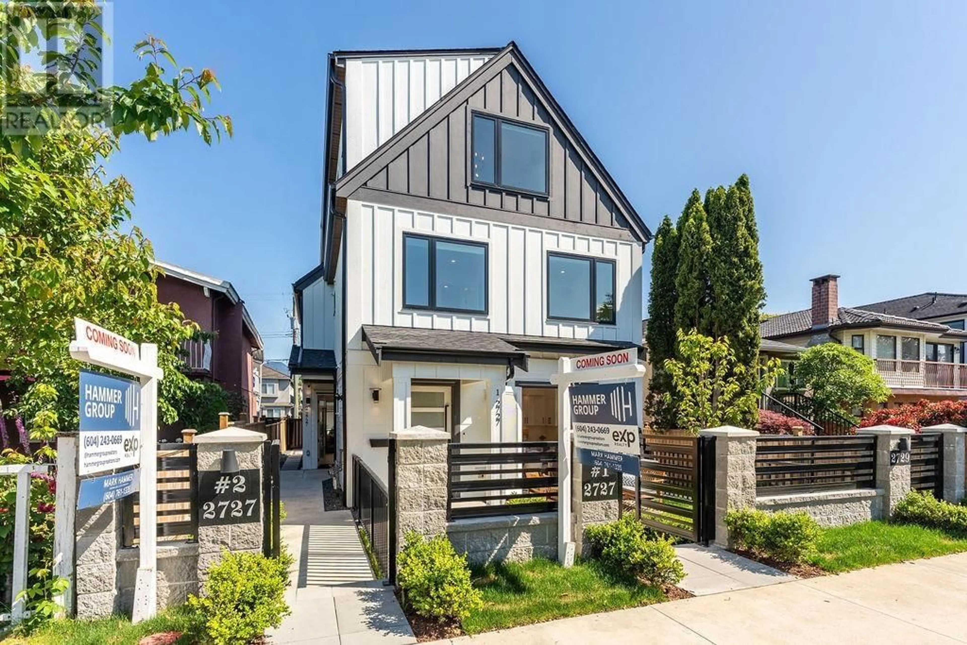 Home with brick exterior material, street for 2 - 2727 PARKER STREET, Vancouver British Columbia V5K2T6