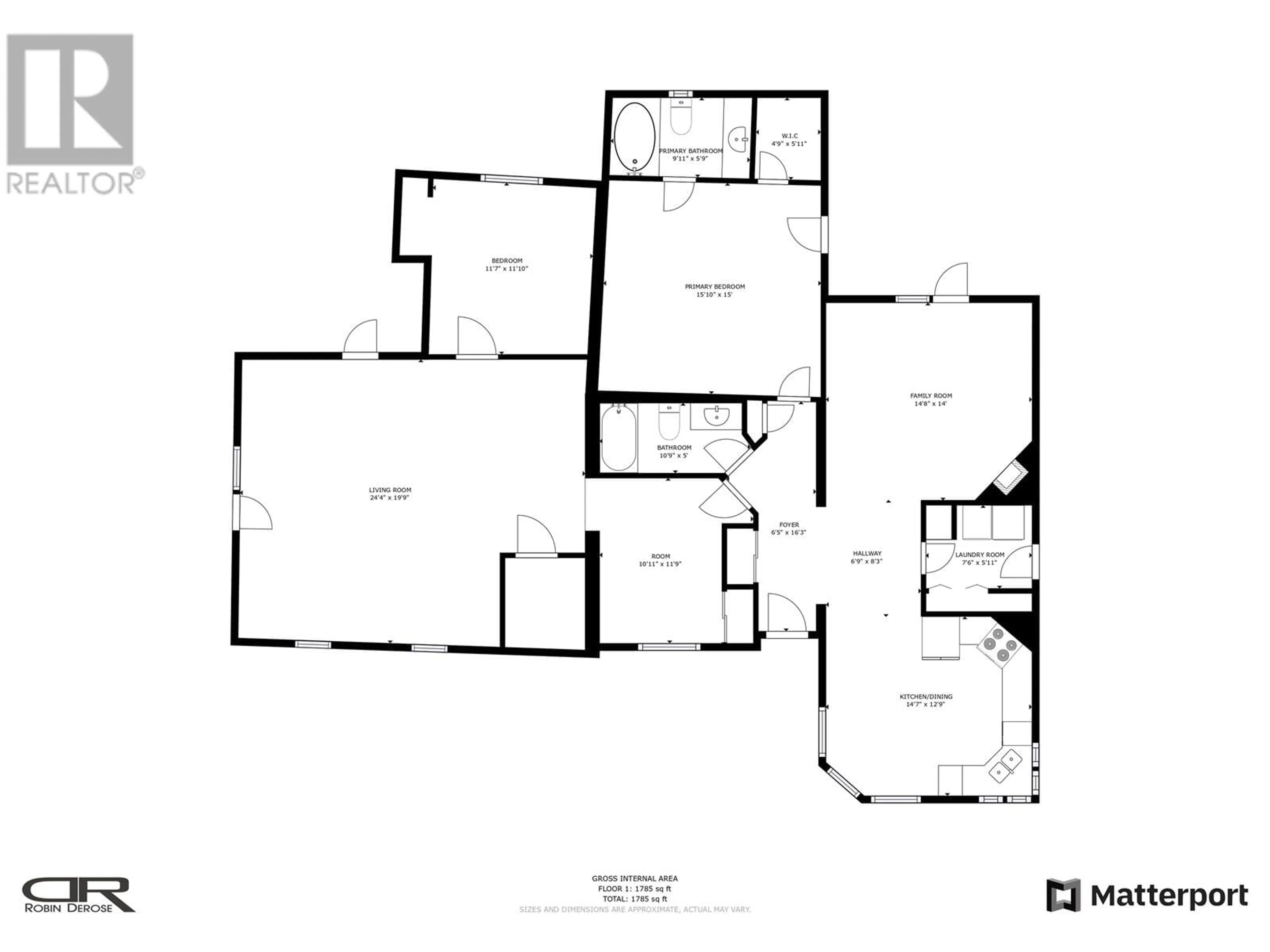 Floor plan for 10874 261 ROAD, Fort St. John British Columbia V1J4J2