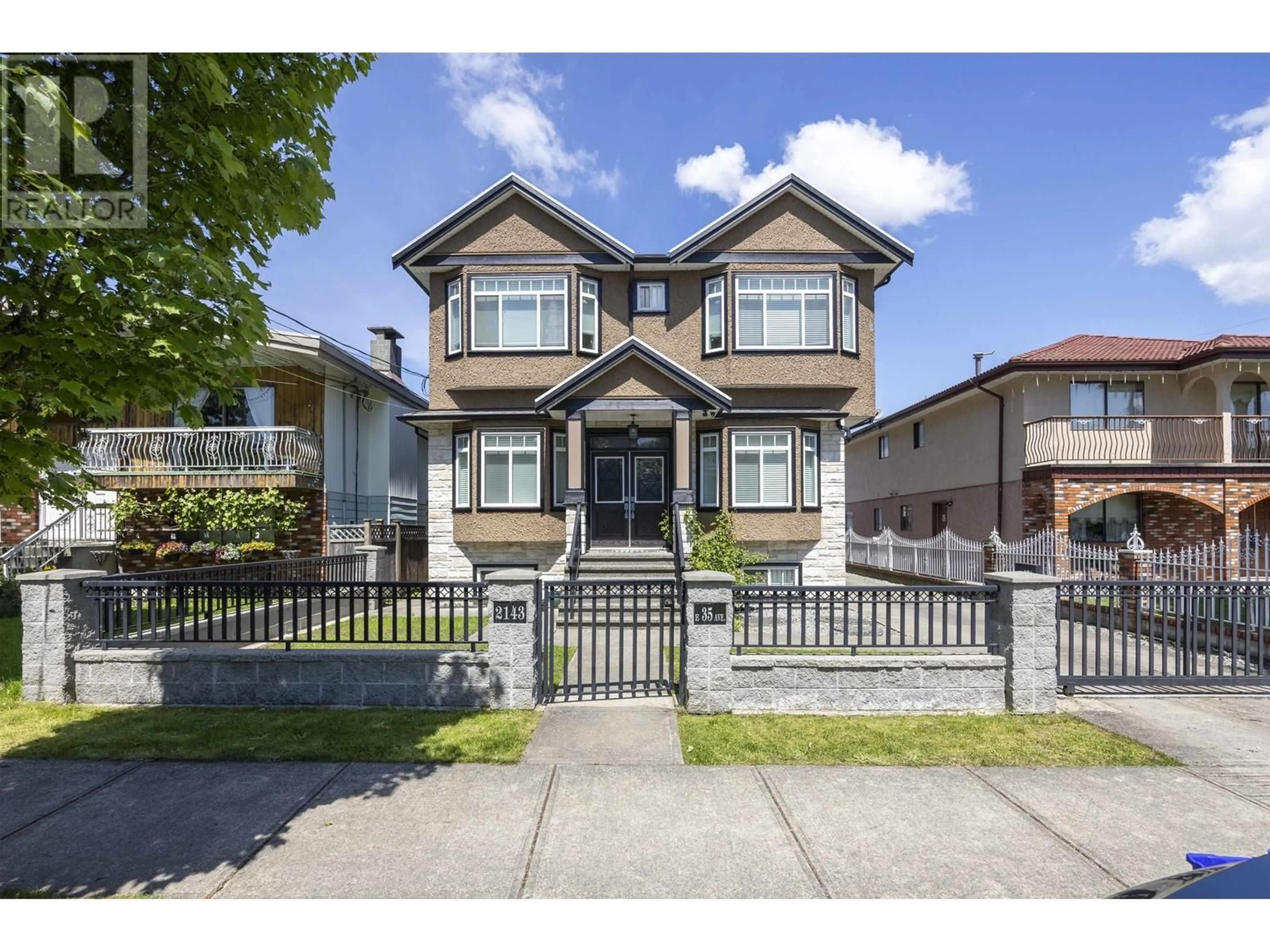 Home with brick exterior material, street for 2143 35TH AVENUE, Vancouver British Columbia V5P1B8